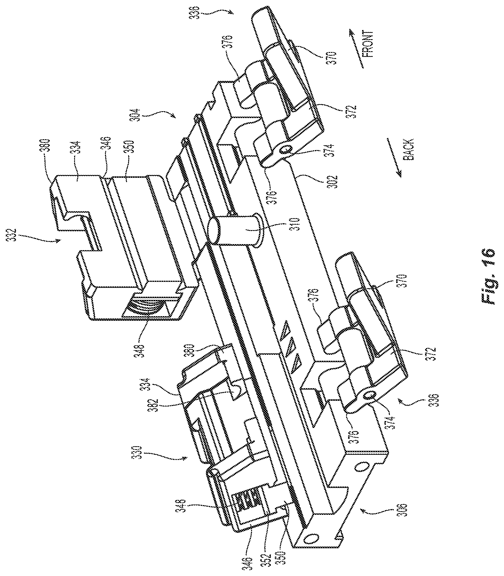 Patent US12325114 Figure 13 – Fiber handling tool with spring loaded doors