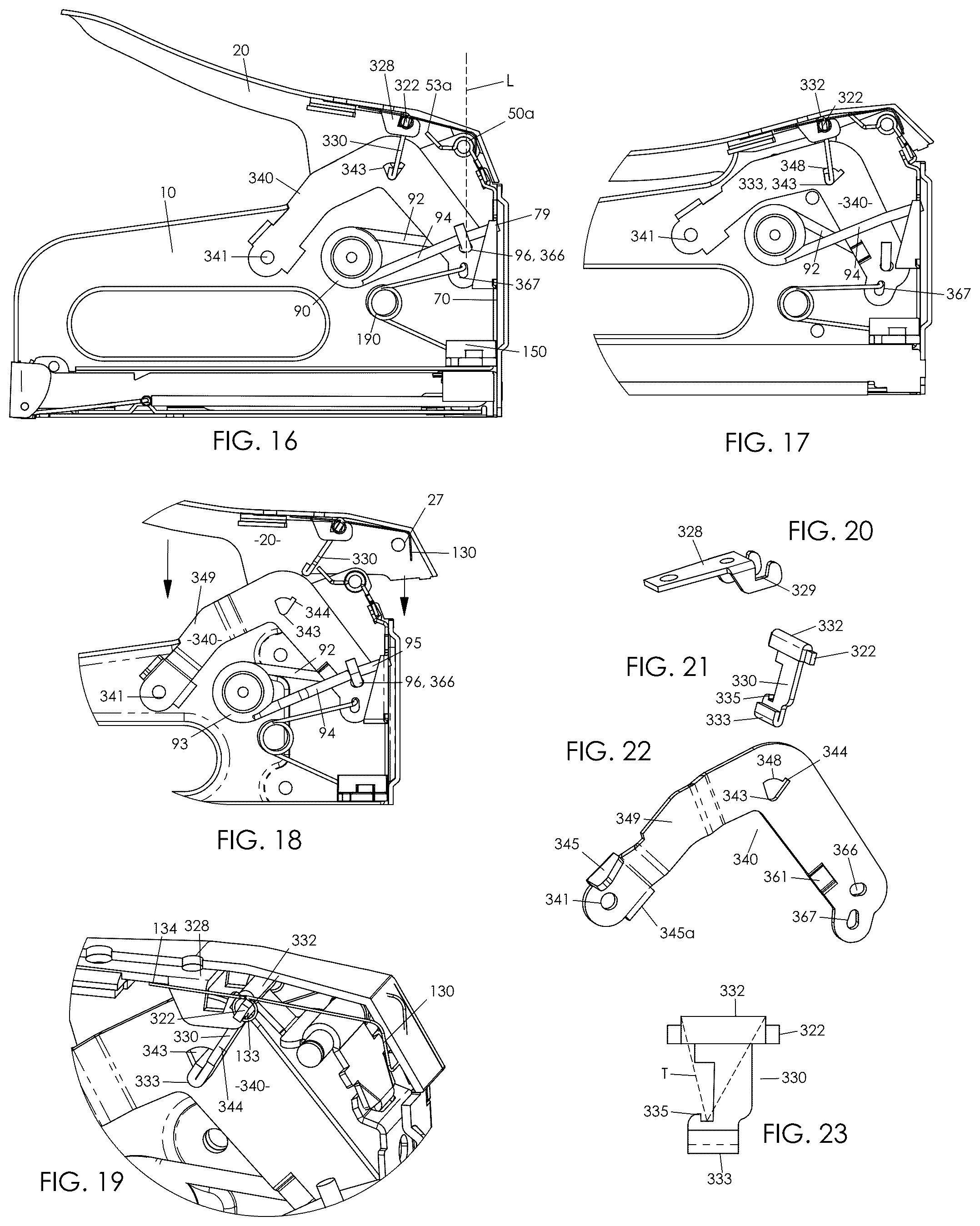 Patent US12325115 Figure 4 – High efficiency torsion spring tacker