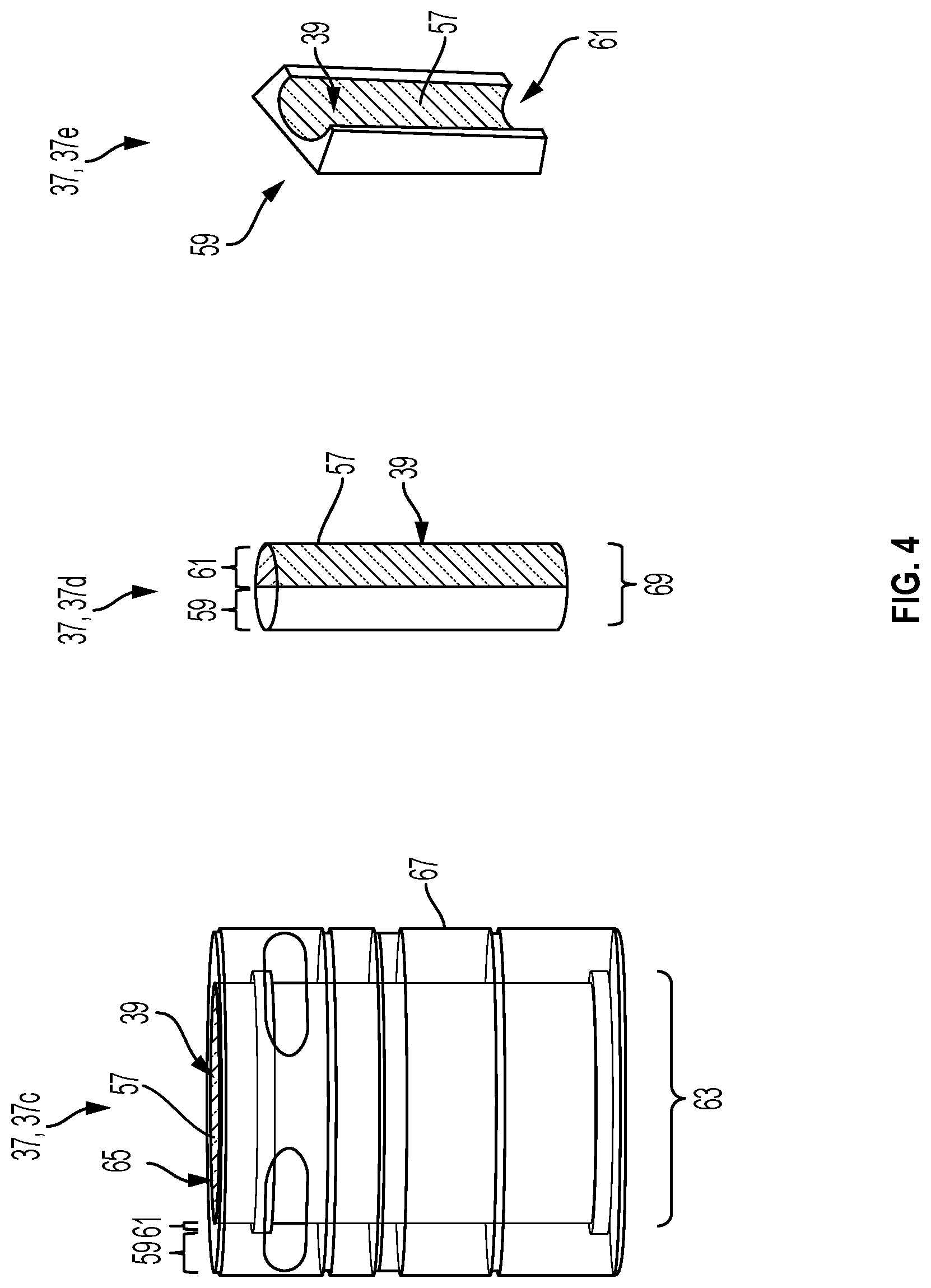 Patent US12325116 Figure 4 – Greaseless hydraulic hammer