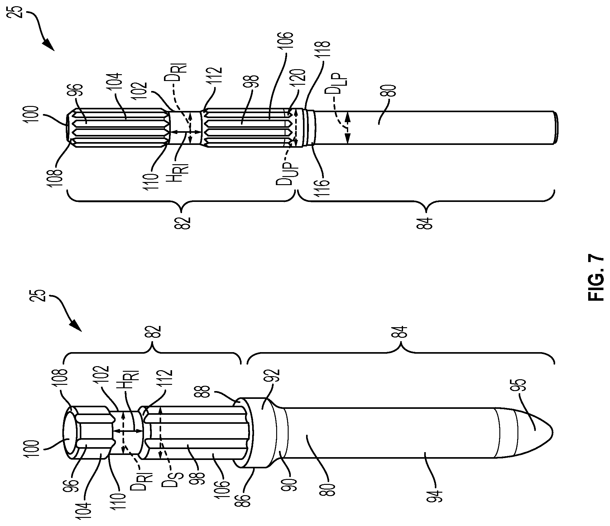 Patent US12325116 Figure 7 – Greaseless hydraulic hammer