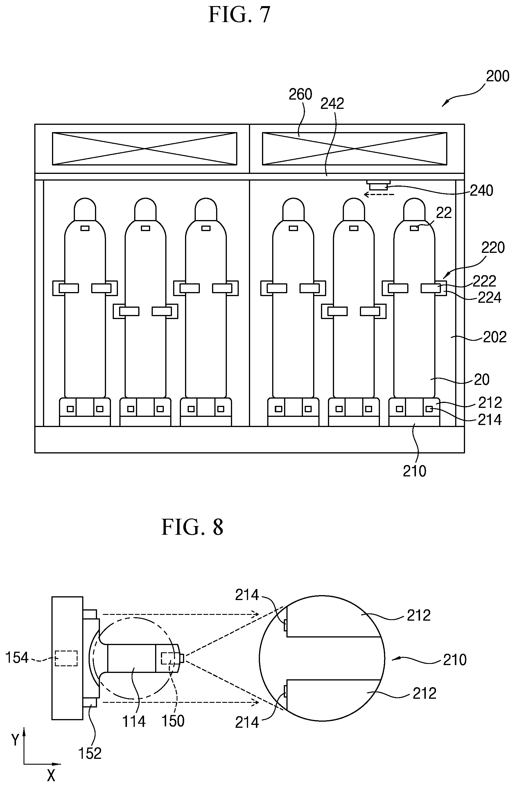 Patent US12325120 Figure 5 – Gas cylinder transfer apparatus and gas cylinder logistics system including the same