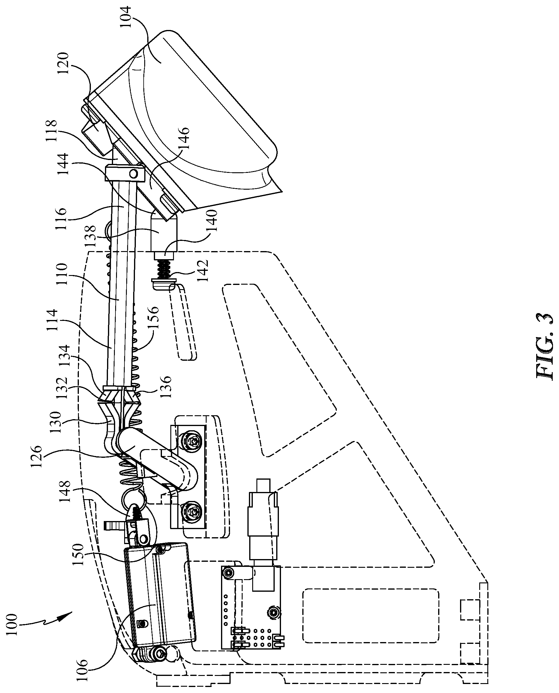 Patent US12325121 Figure 4 – Robot appendage actuation