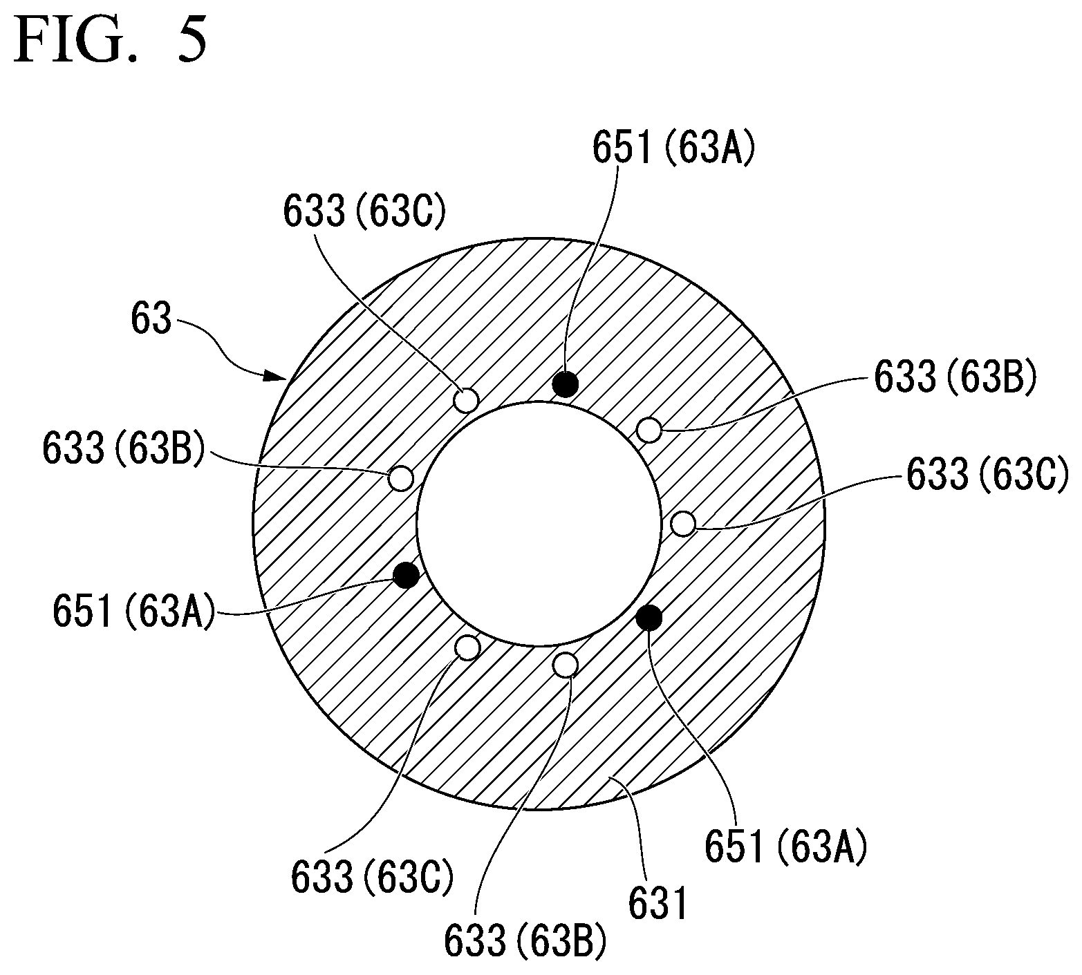 Patent US12325122 Figure 5 – Control device, inspection system, control method, and non-transitory computer-readable medium