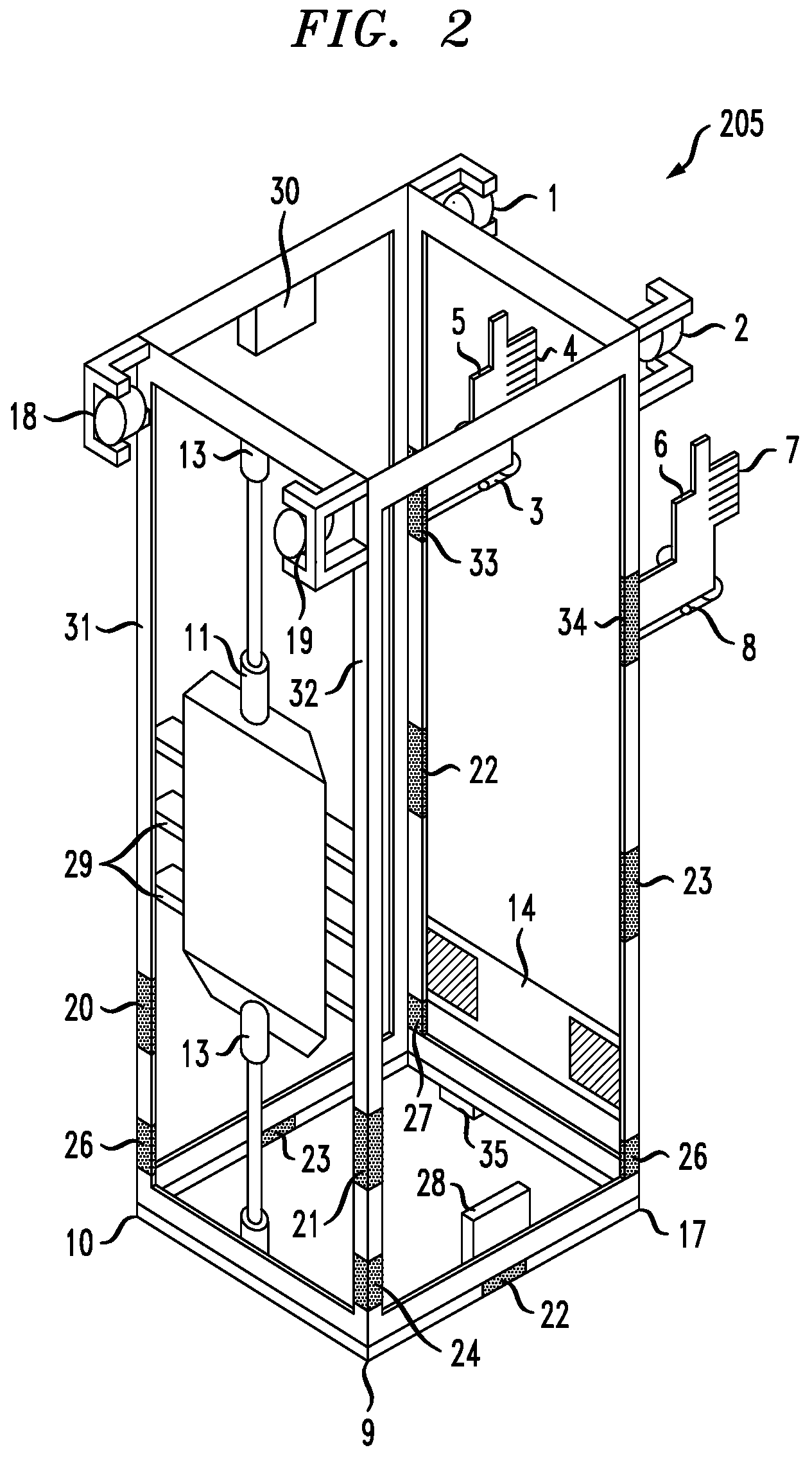 Patent US12325129 Figure 2 – Implementing an automated data center robotic system using artificial intelligence techniques
