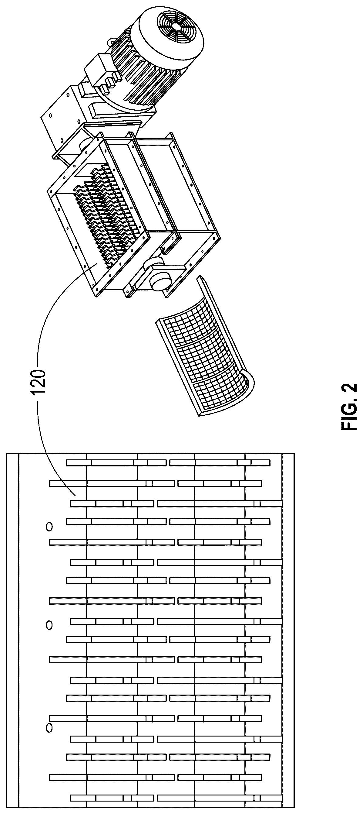 Patent US12325153 Figure 2 – Method and system for recycling wind turbine blades