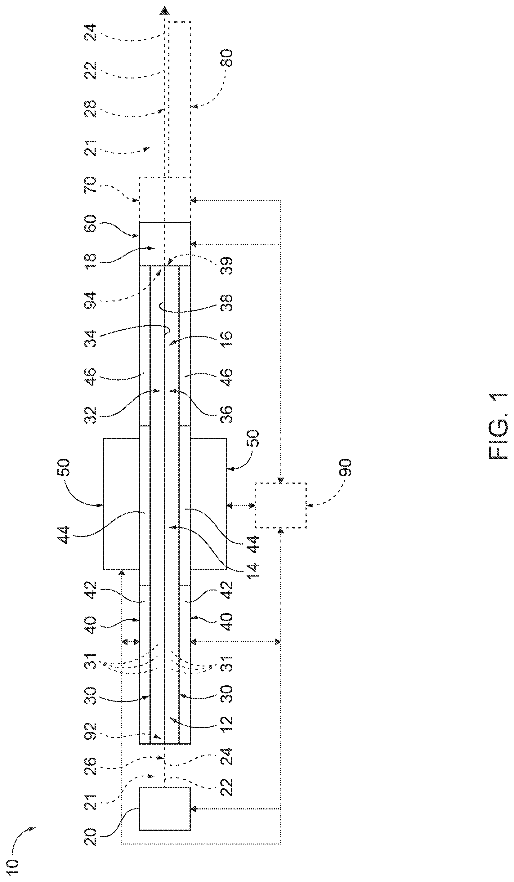 Patent US12325159 Figure 1 – Continuous compression molding machines and methods of continuous compression molding a consolidated thermoplastic matrix composite material