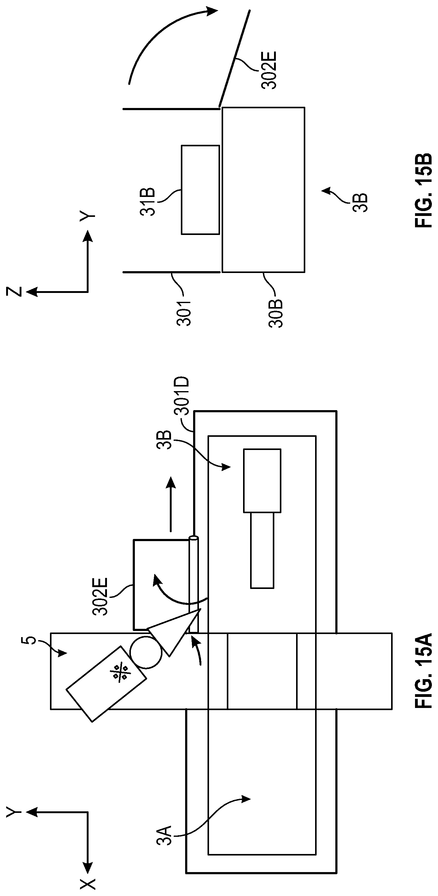 Patent US12325162 Figure 15 – Injection molding system with conveyor devices to insert or eject molds