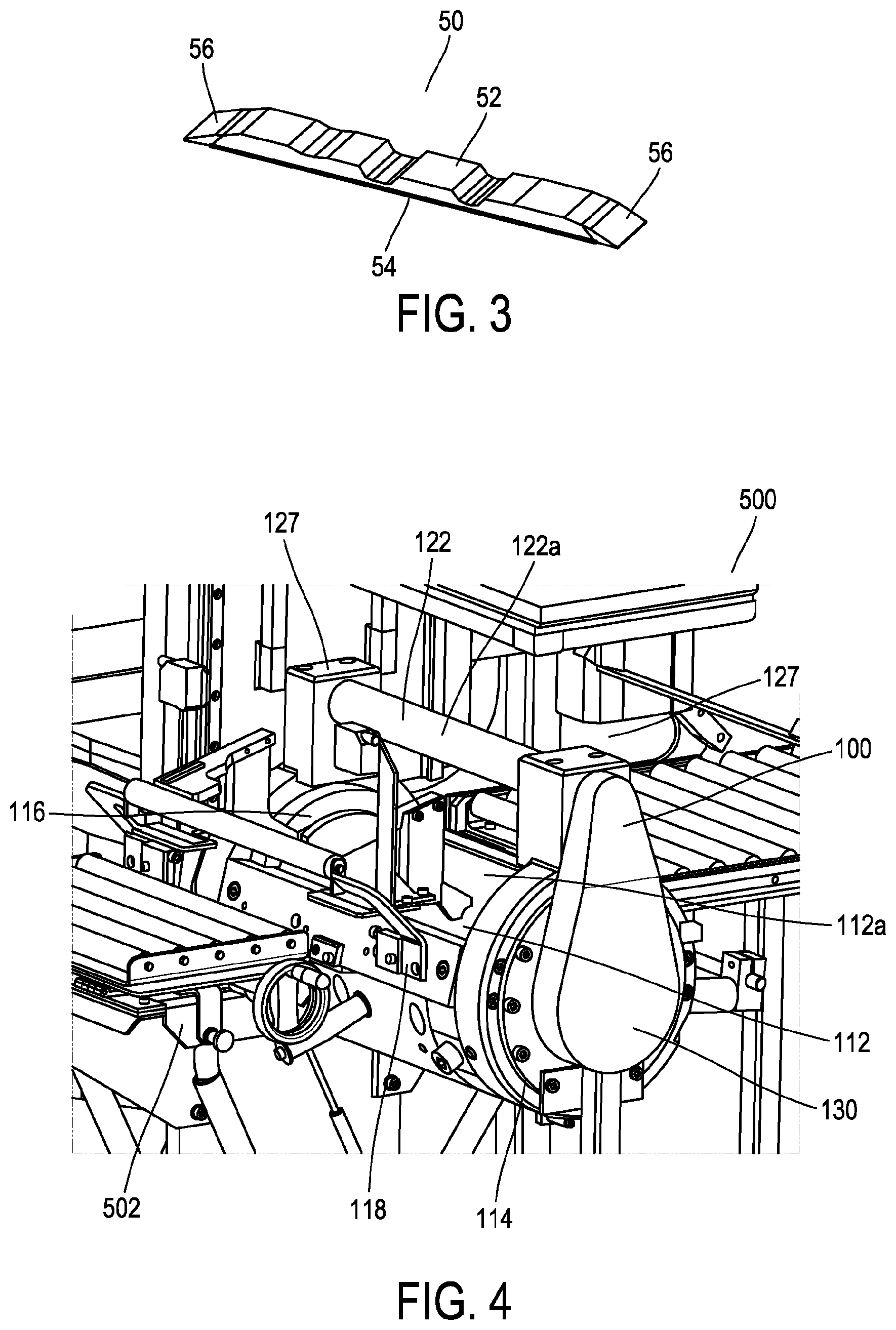 Patent US12325169 Figure 2 – Complex forming device for producing a complex product from non-protruding rubber layers