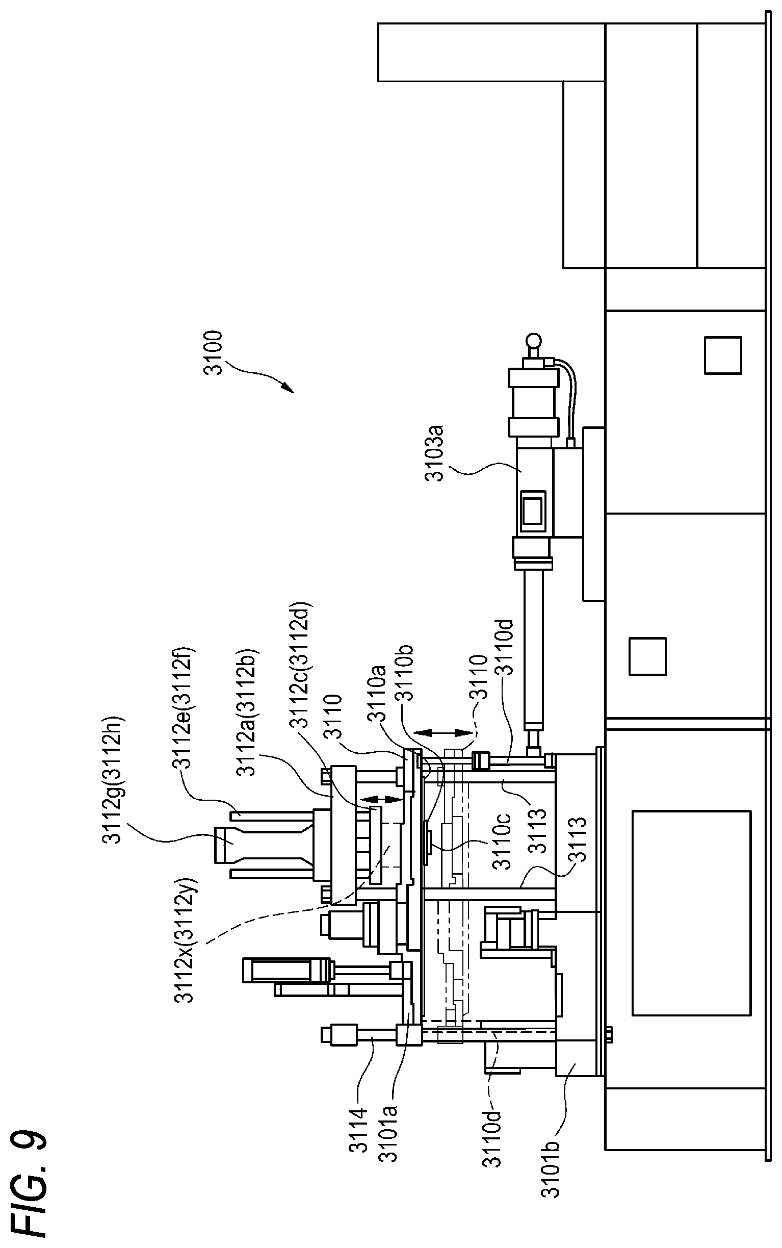 Patent US12325172 Figure 9 – Method for producing delamination container and apparatus for producing delamination container