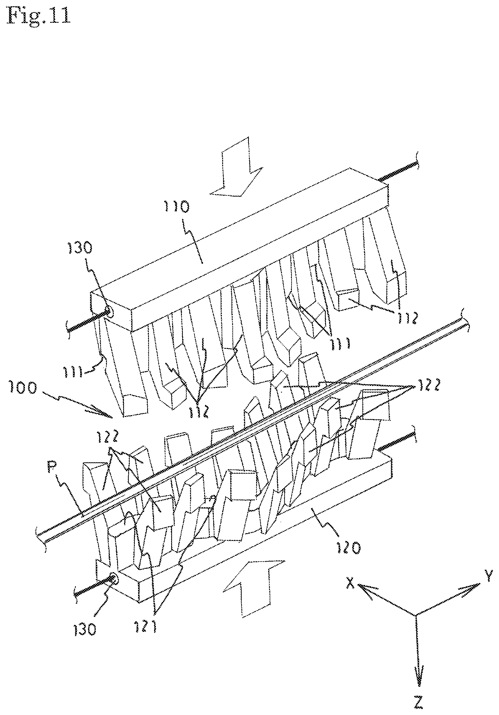 Patent US12325175 Figure 11 – Thermoplastic tube bending method