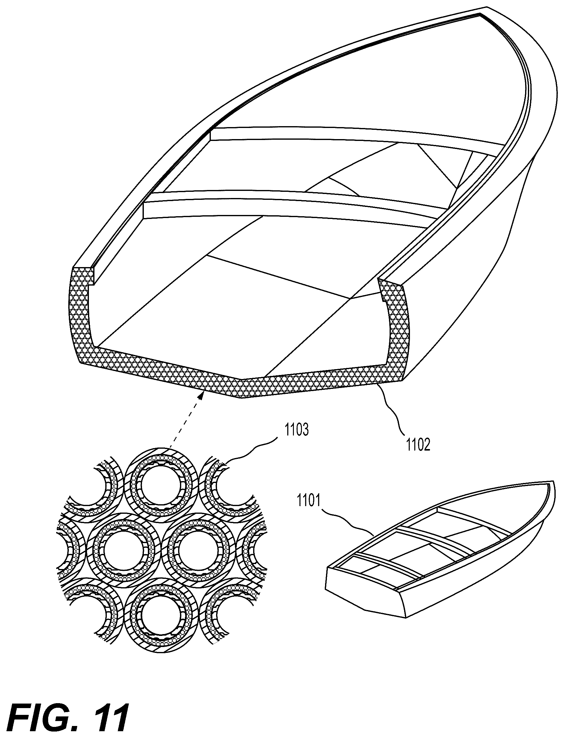 Patent US12325185 Figure 11 – Method and apparatus for continuous composite three-dimensional printing