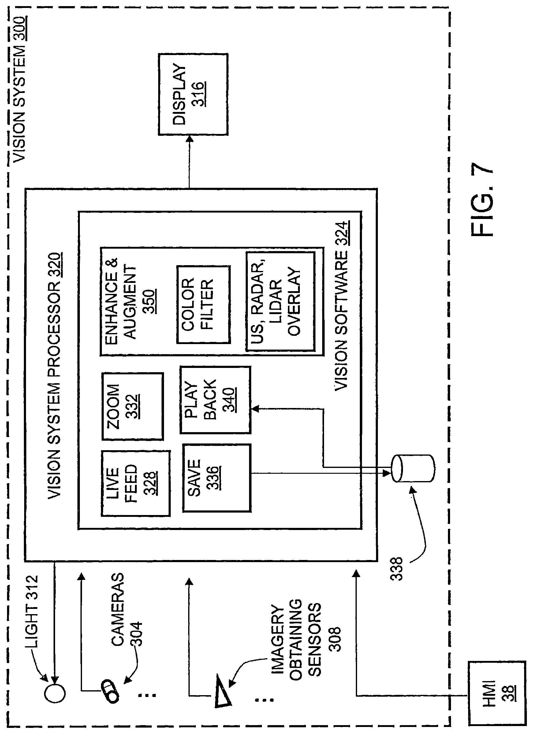 Patent US12325189 Figure 7 – Vision system and method for apparatus for support removal using directed atomized and semi-atomized fluid