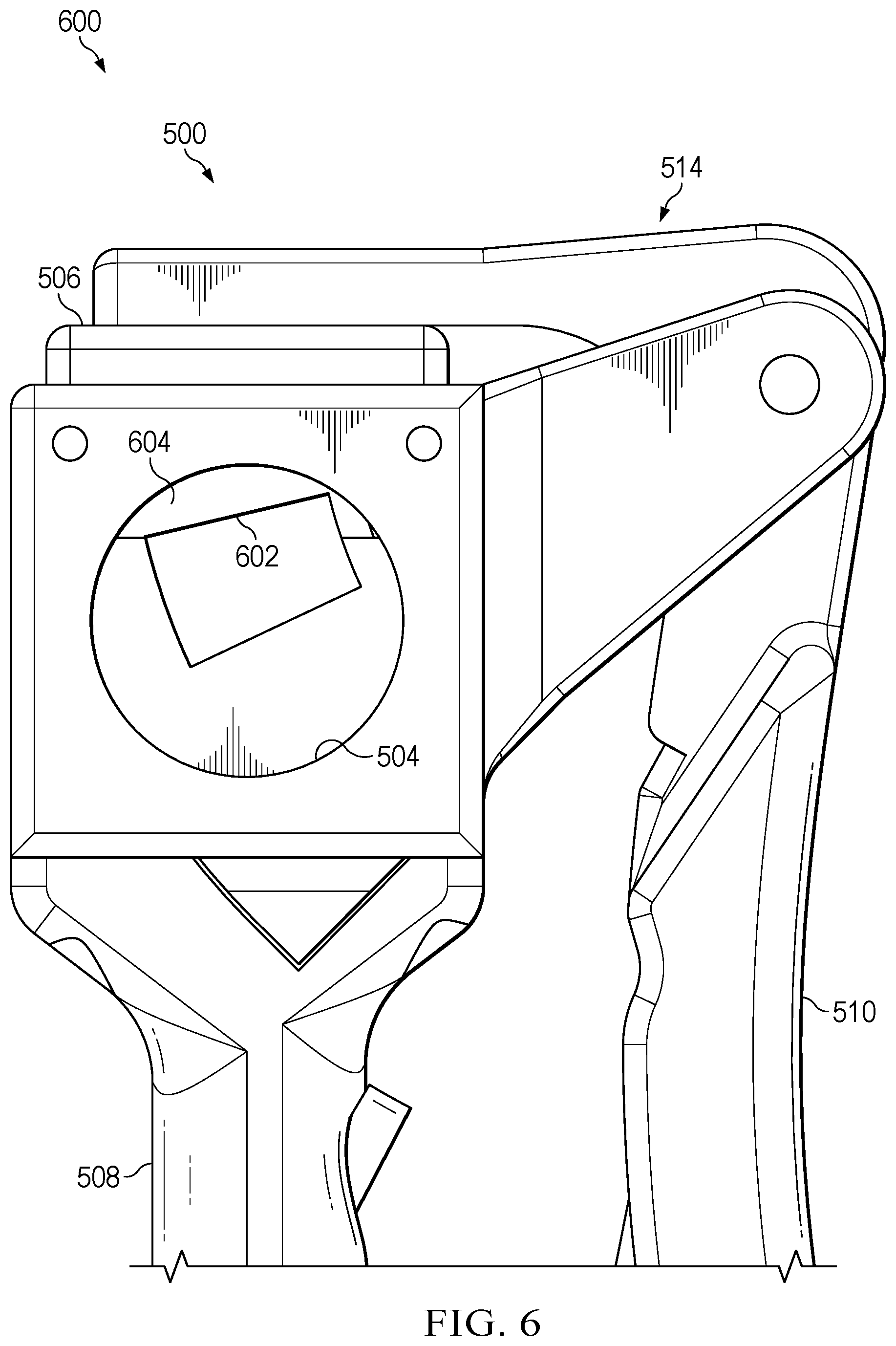 Patent US12325199 Figure 6 – Vacuum system for holding or compacting an object