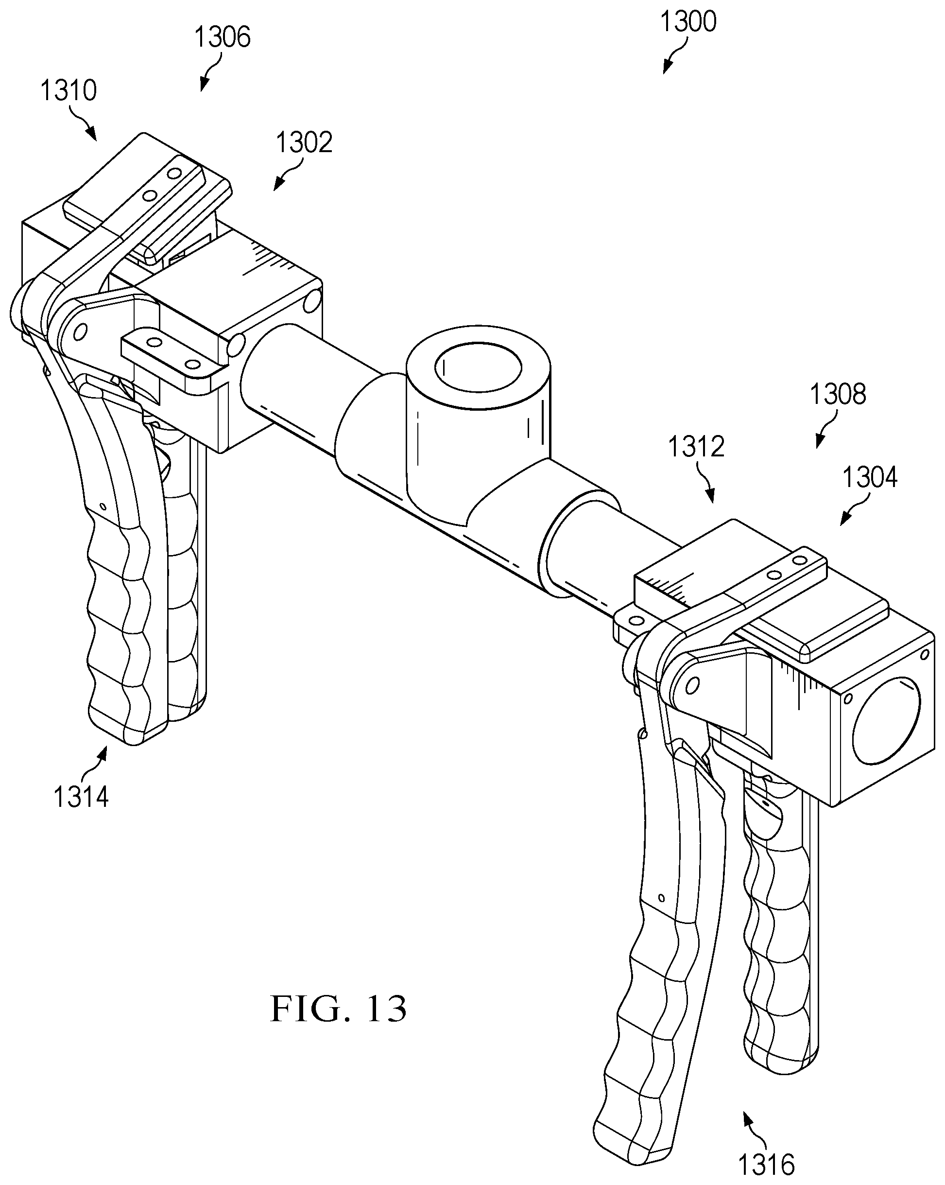 Patent US12325199 Figure 13 – Vacuum system for holding or compacting an object