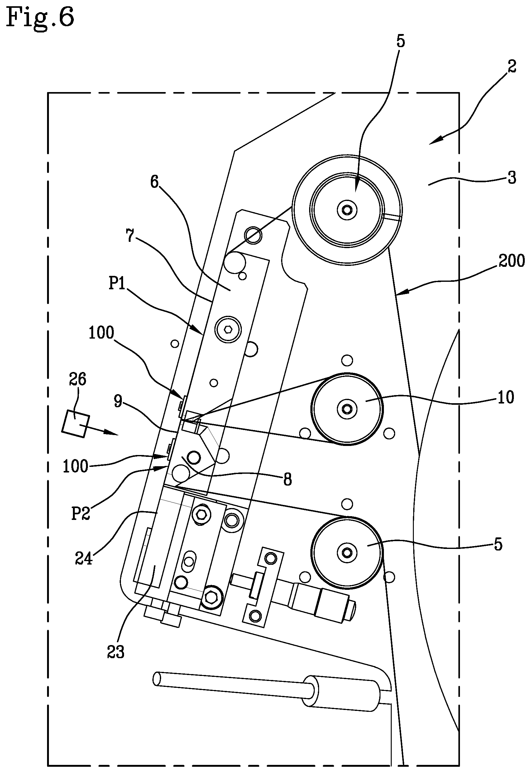 Patent US12325201 Figure 7 – Method and apparatus for applying rubberized electronic tags to a tyre being processed