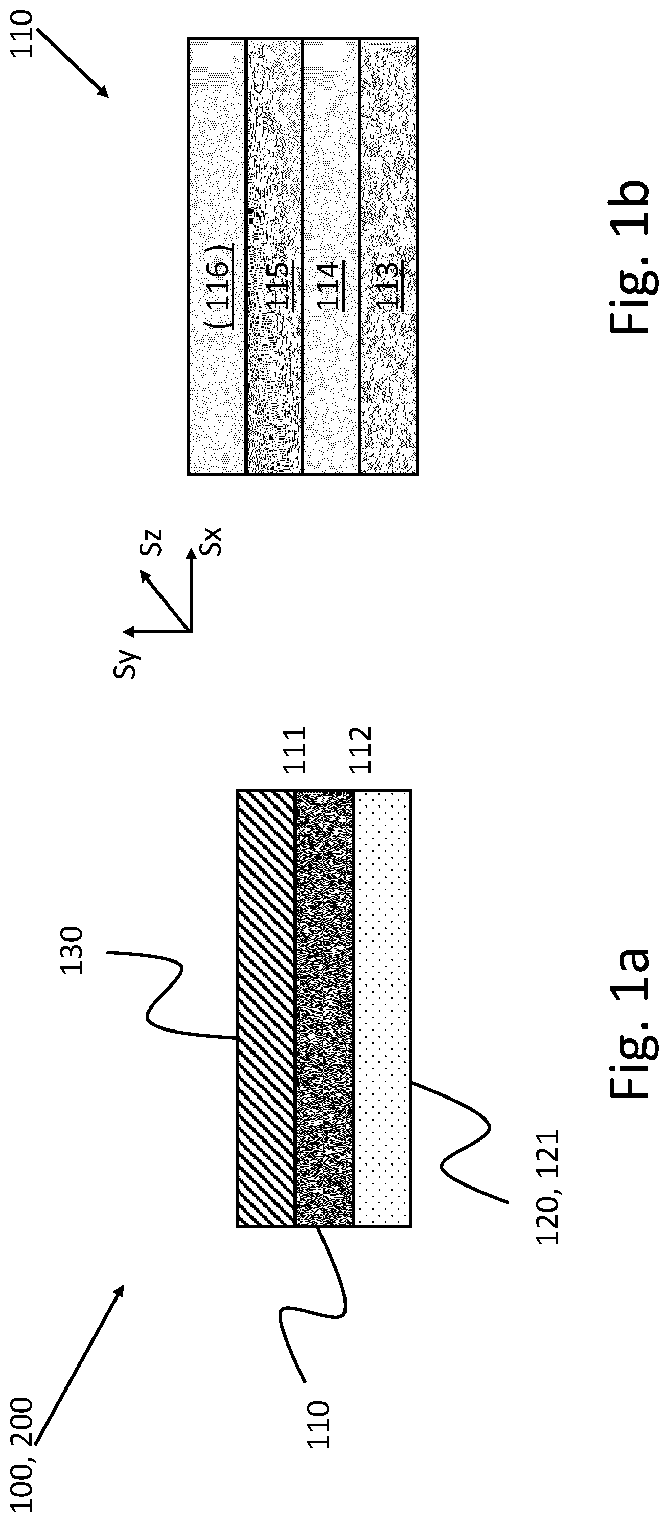 Patent US12325207 Figure 1 – Linerless label