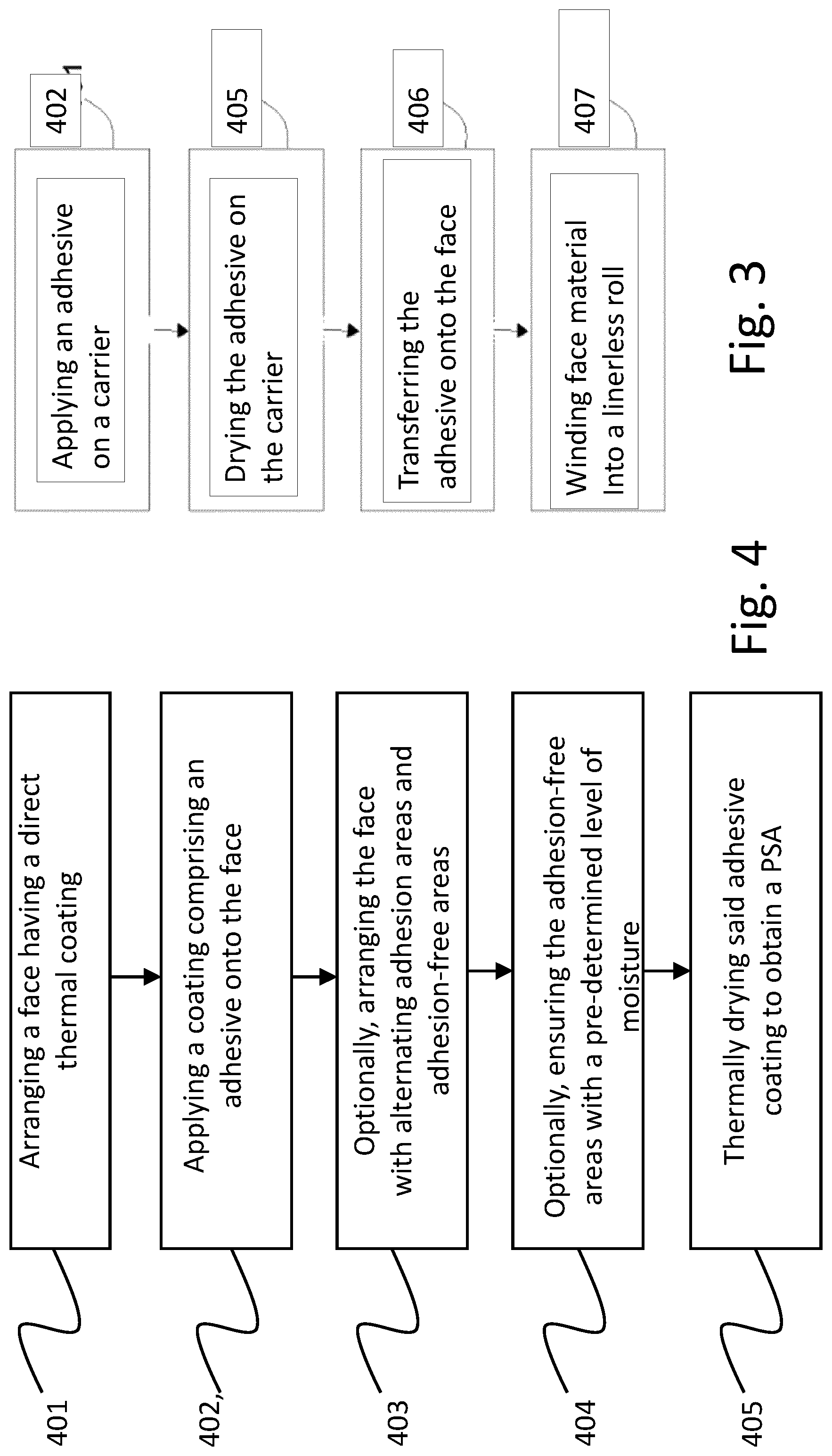 Patent US12325207 Figure 3 – Linerless label