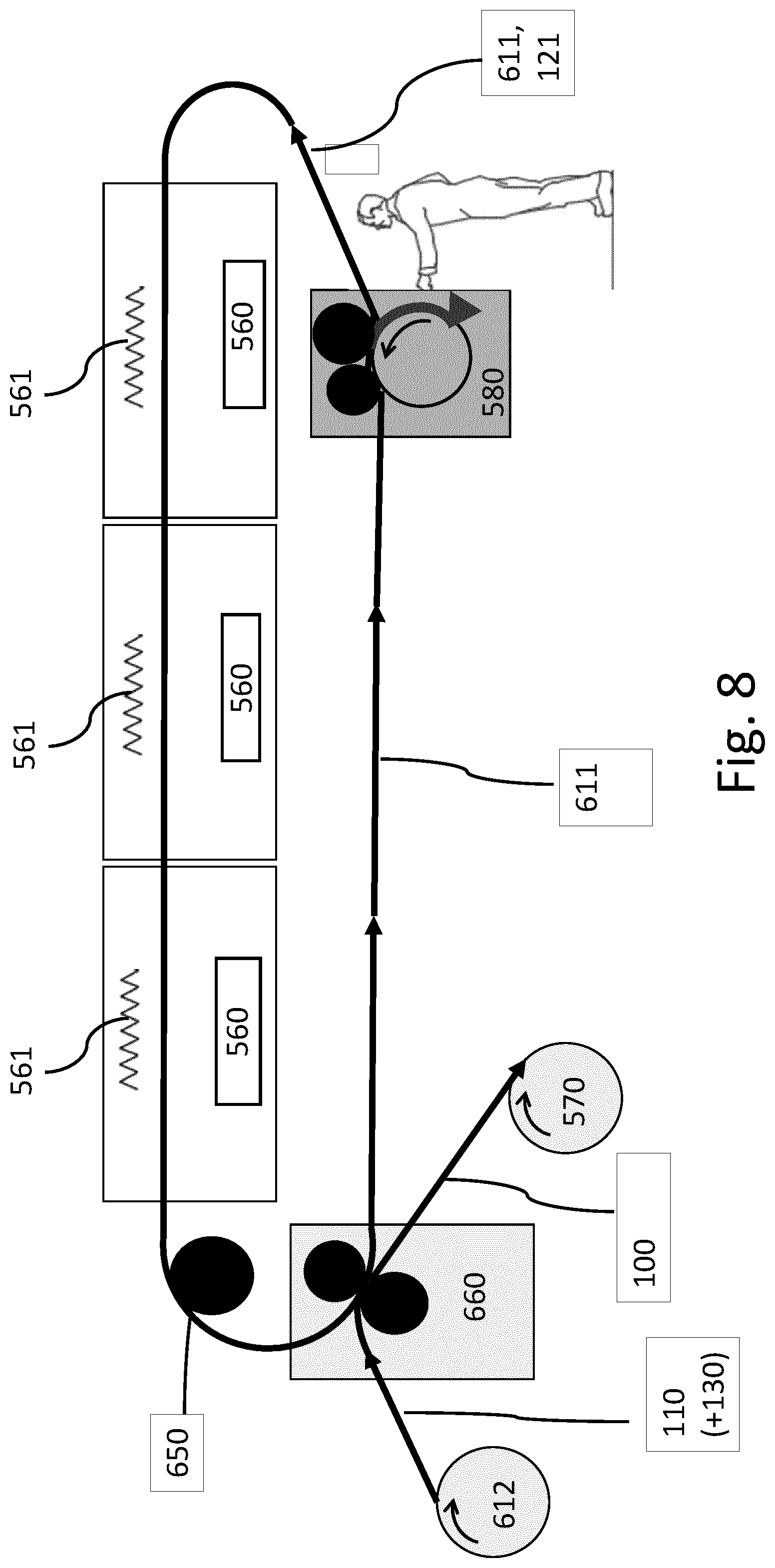 Patent US12325207 Figure 7 – Linerless label