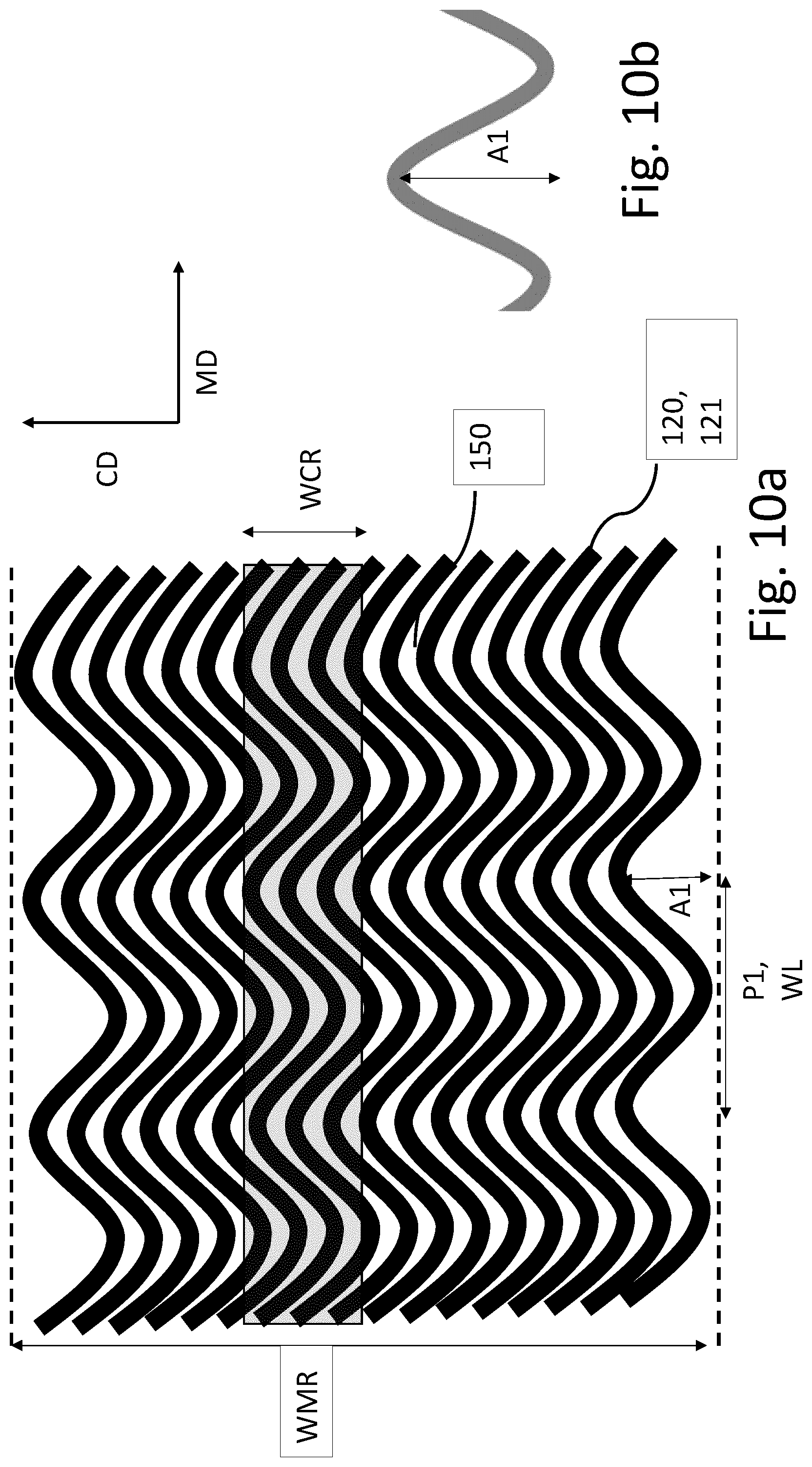 Patent US12325207 Figure 9 – Linerless label