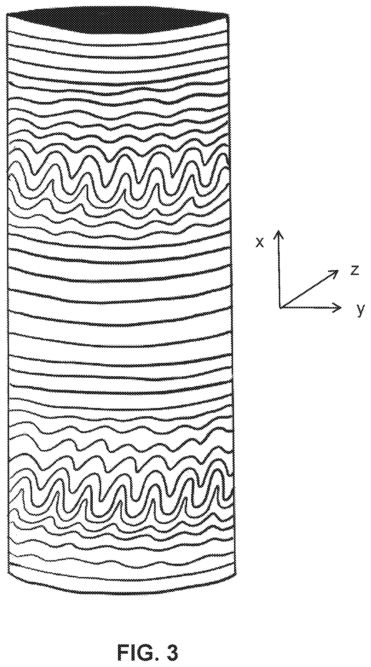 Patent US12325208 Figure 3 – Corrugated three dimensional (3D) additive manufacturing