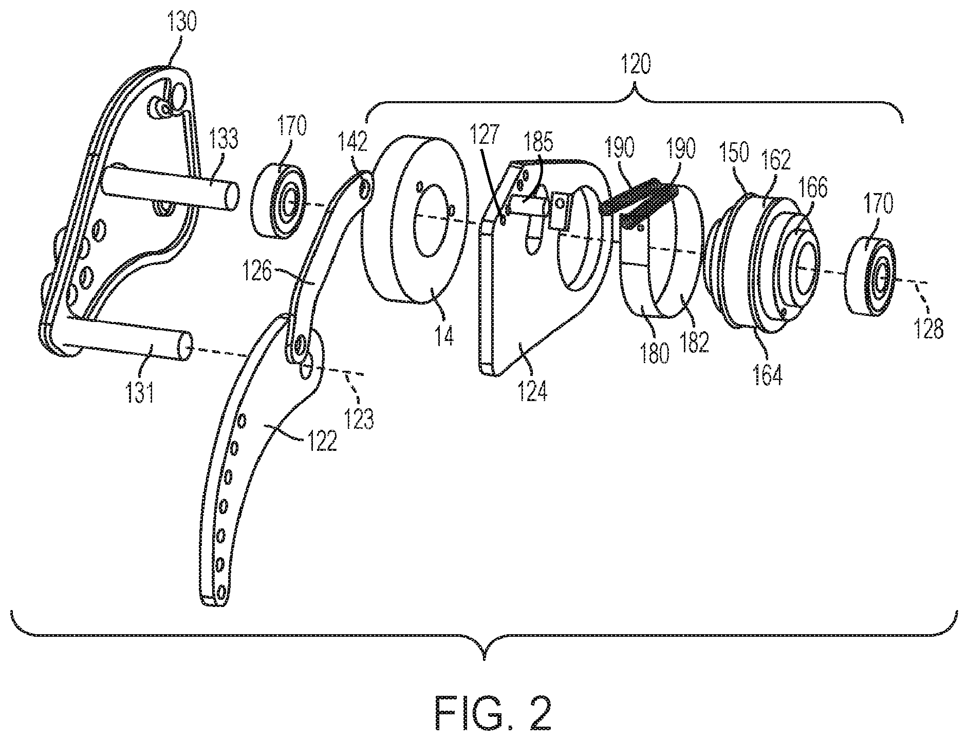 Patent US12325209 — Dunnage cut-assist biasing member — Figure 1