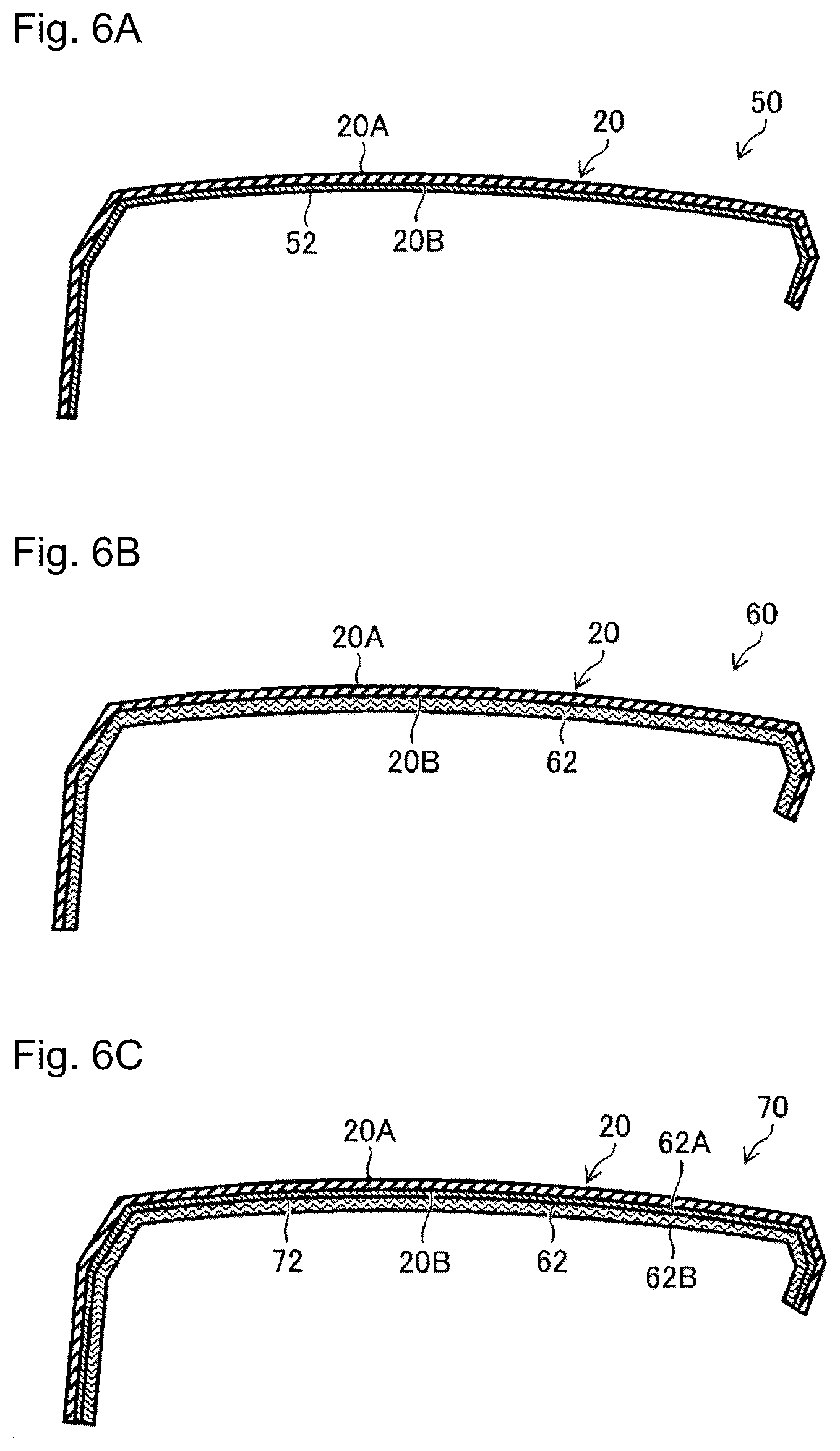 Patent US12325211 Figure 6 – Glass plate with resin frame and method for producing glass plate with resin frame