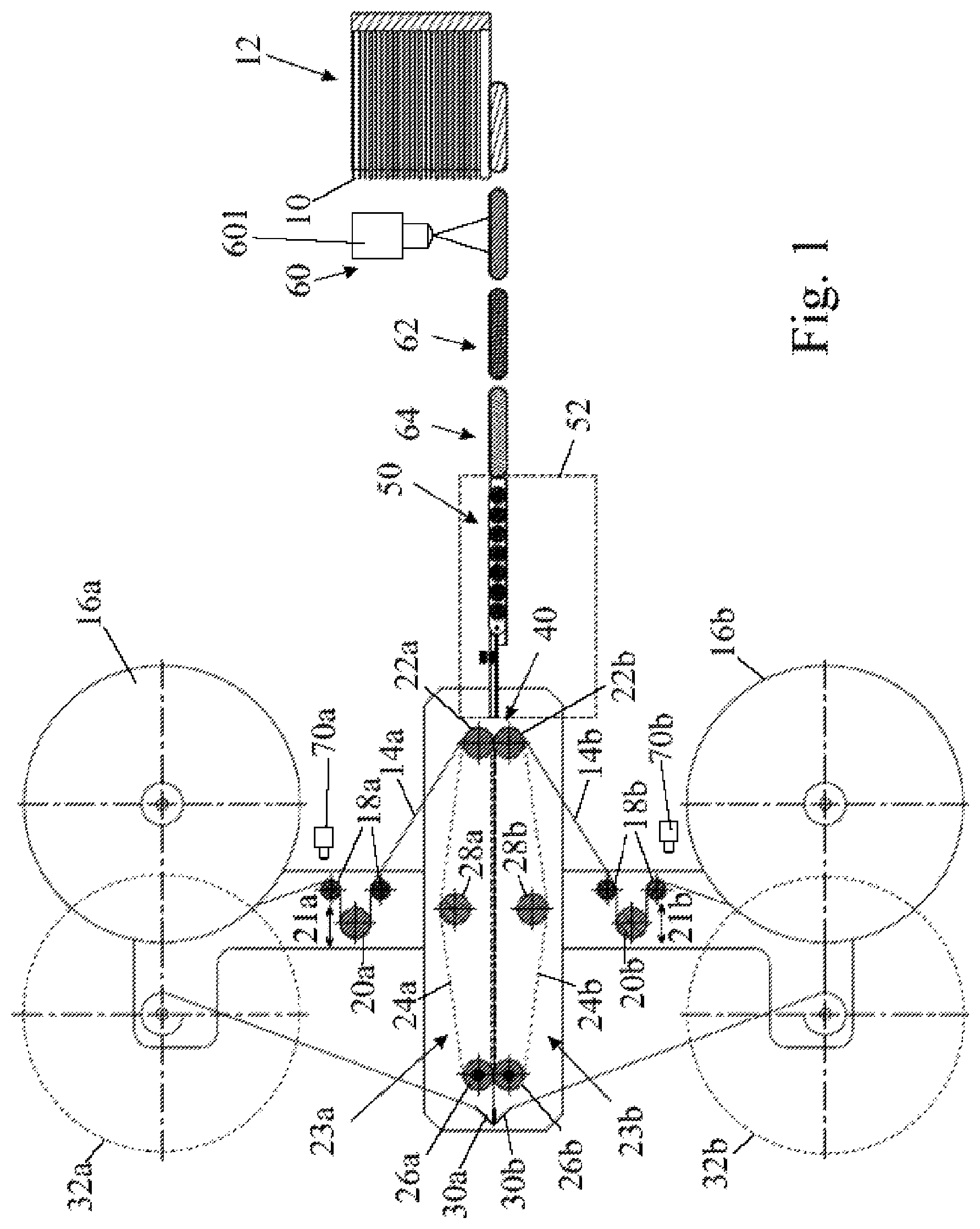 Patent US12325219 Figure 1 – System for introducing a substrate into a nip