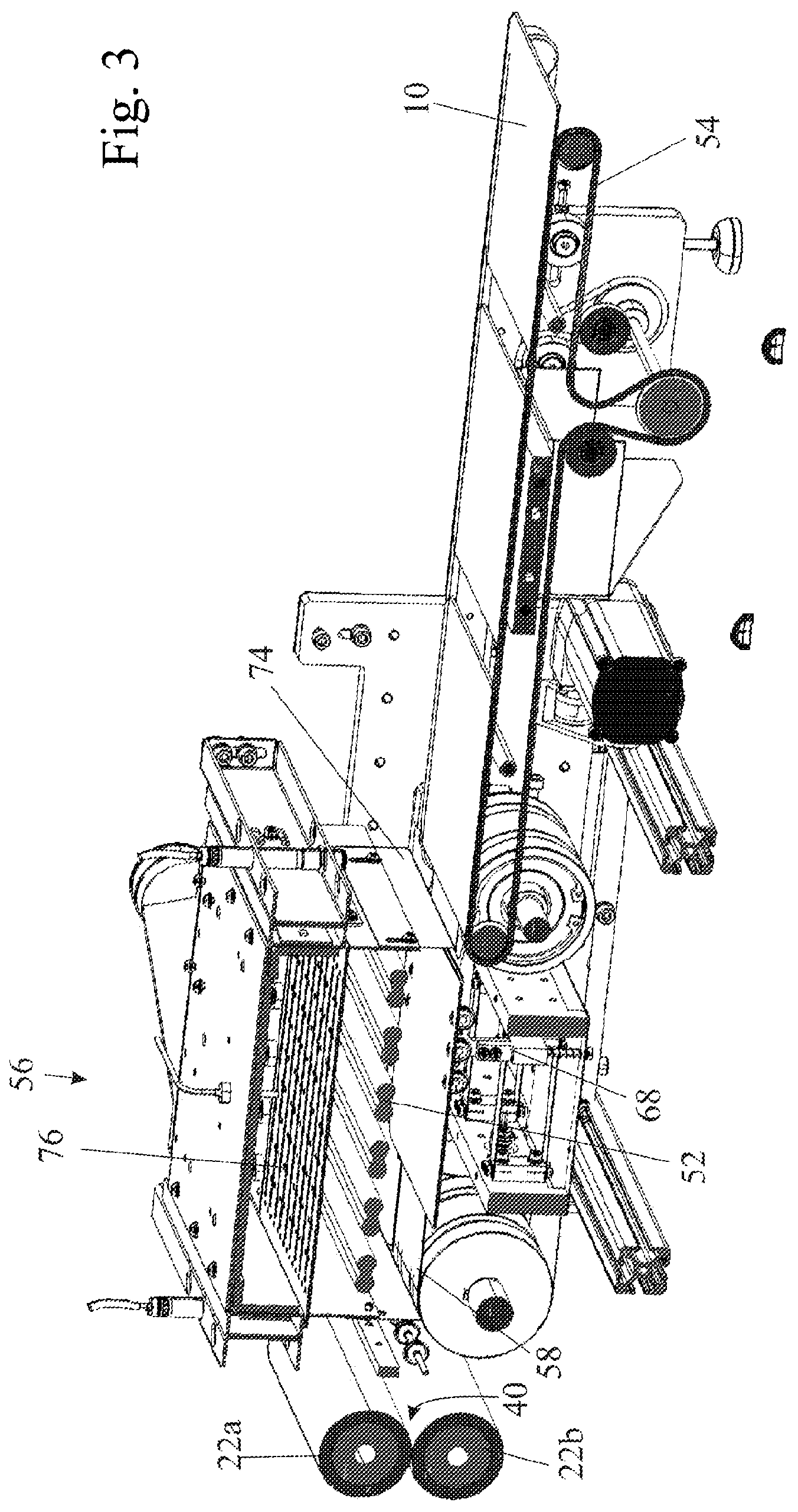 Patent US12325219 Figure 3 – System for introducing a substrate into a nip
