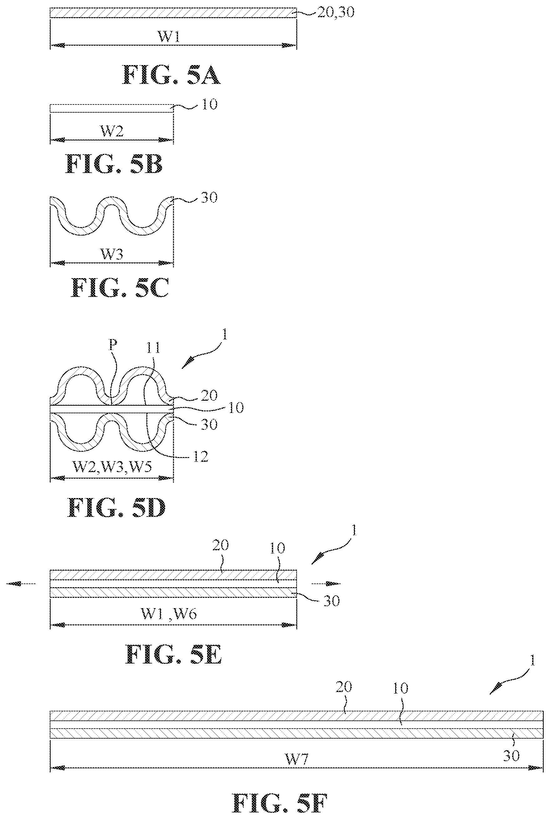 Patent US12325221 Figure 5 – Elastic composite non-woven fabric and manufacturing equipment and manufacturing method of the same