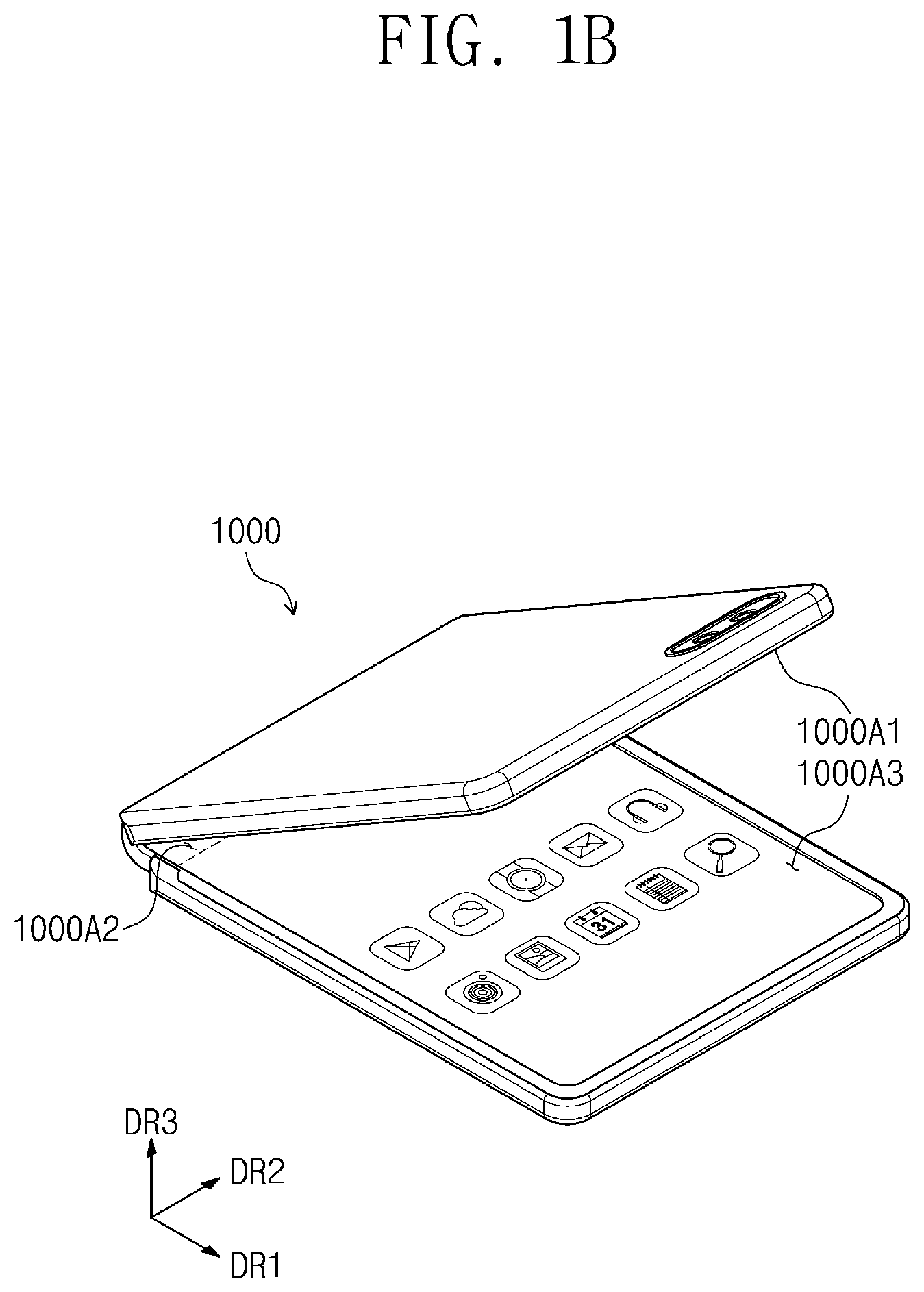 Patent US12325222 Figure 2 – Electronic device