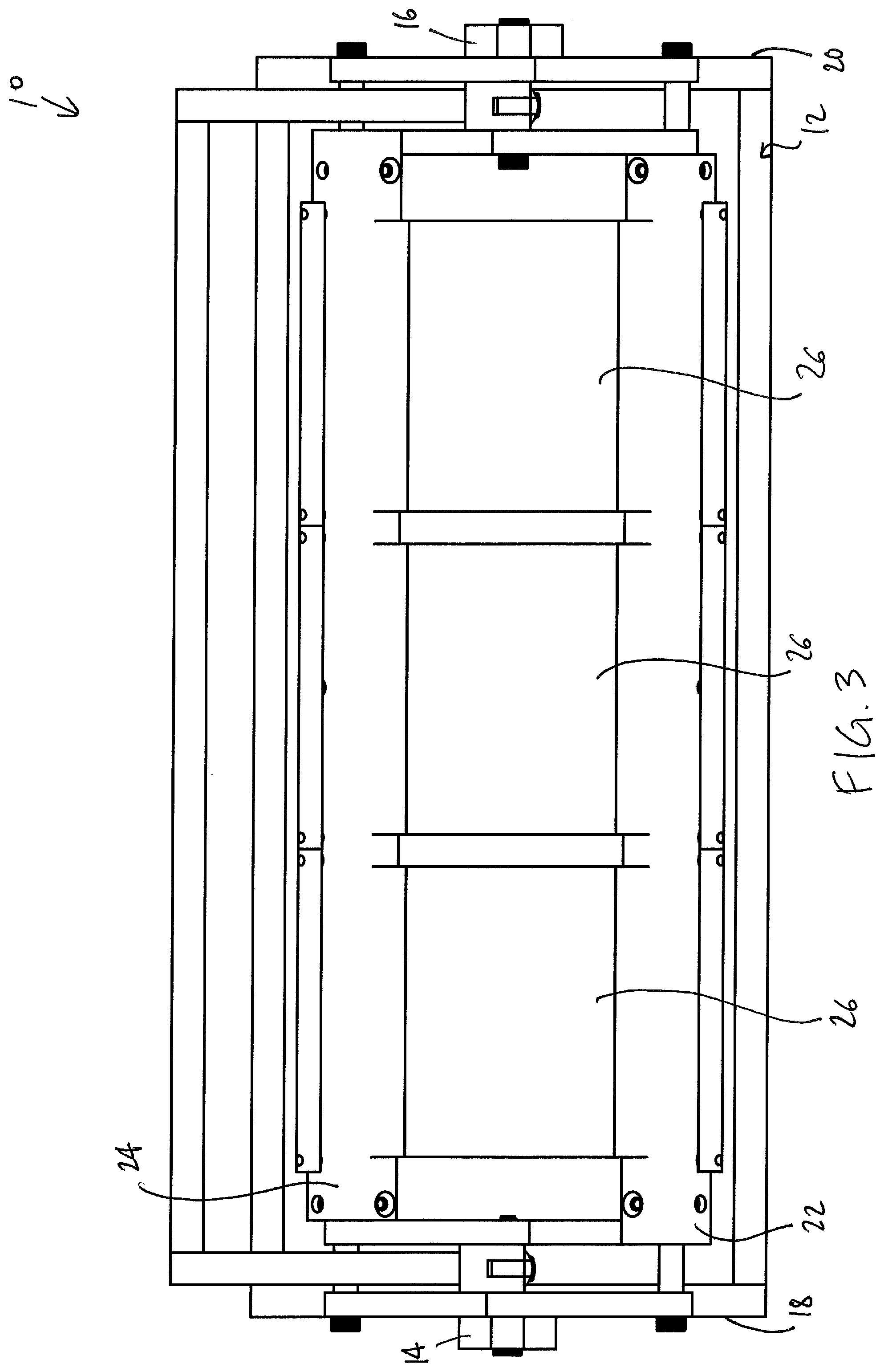 Patent US12325226 Figure 3 – Sling for supporting mugs during sublimation printing