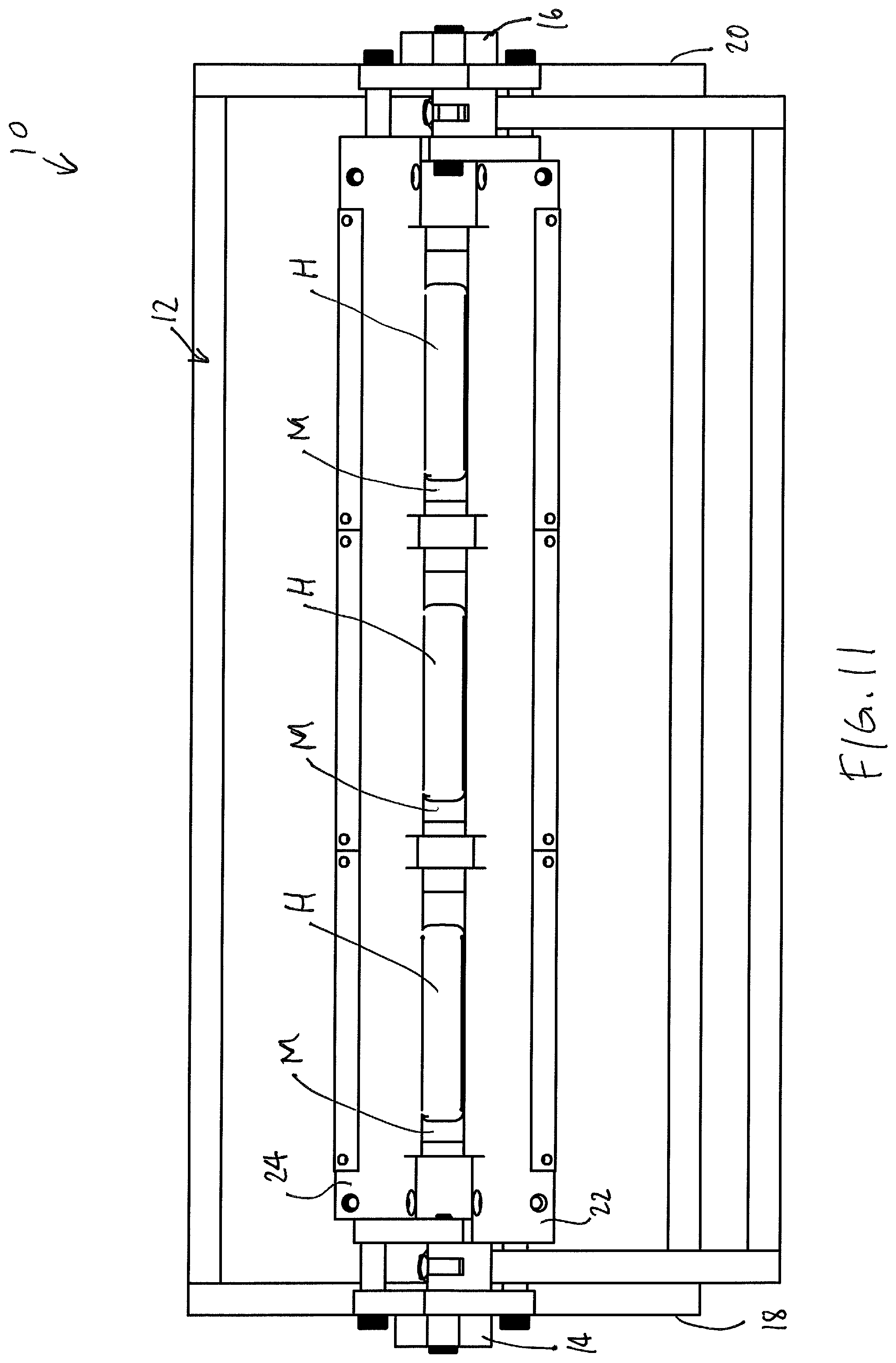 Patent US12325226 Figure 11 – Sling for supporting mugs during sublimation printing