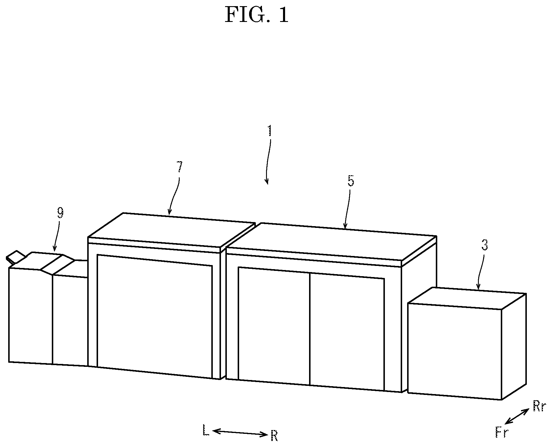 Patent US12325228 Figure 1 – Drying device and image forming system