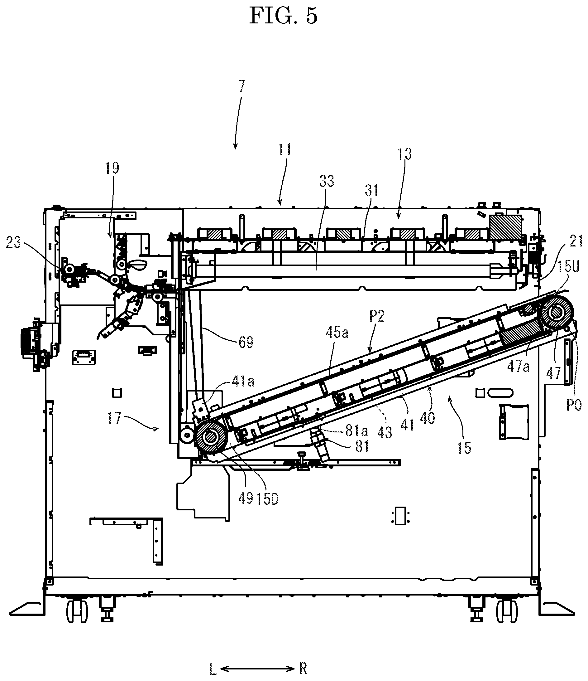 Patent US12325228 Figure 5 – Drying device and image forming system