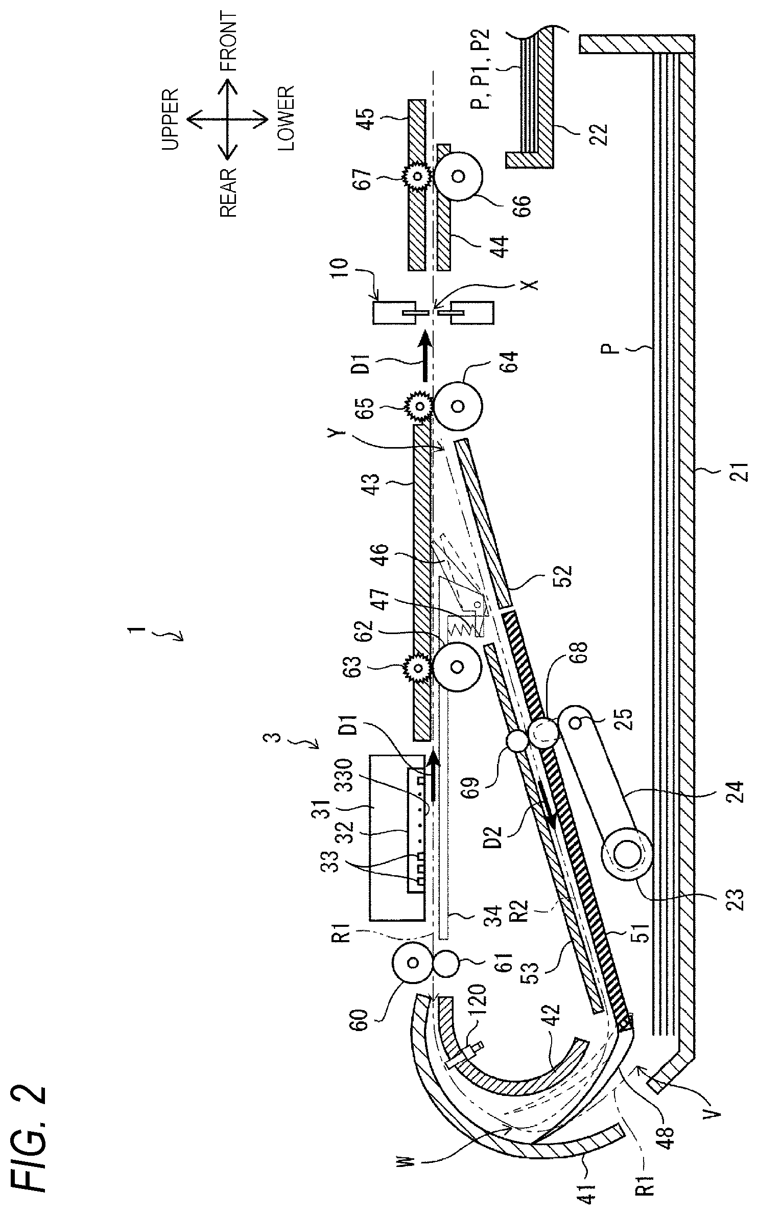 Patent US12325230 Figure 2 – Printing apparatus