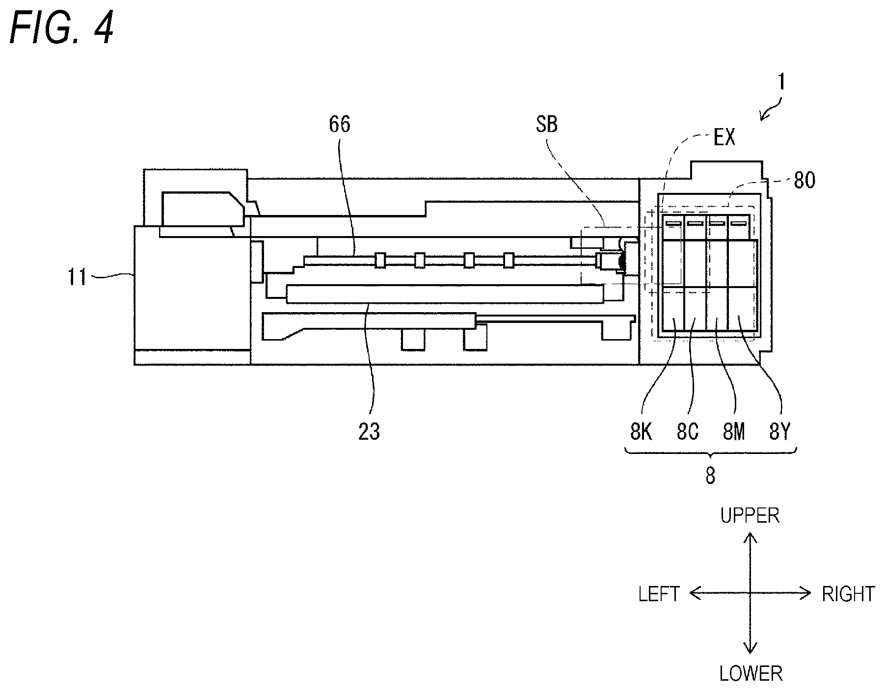 Patent US12325230 Figure 4 – Printing apparatus