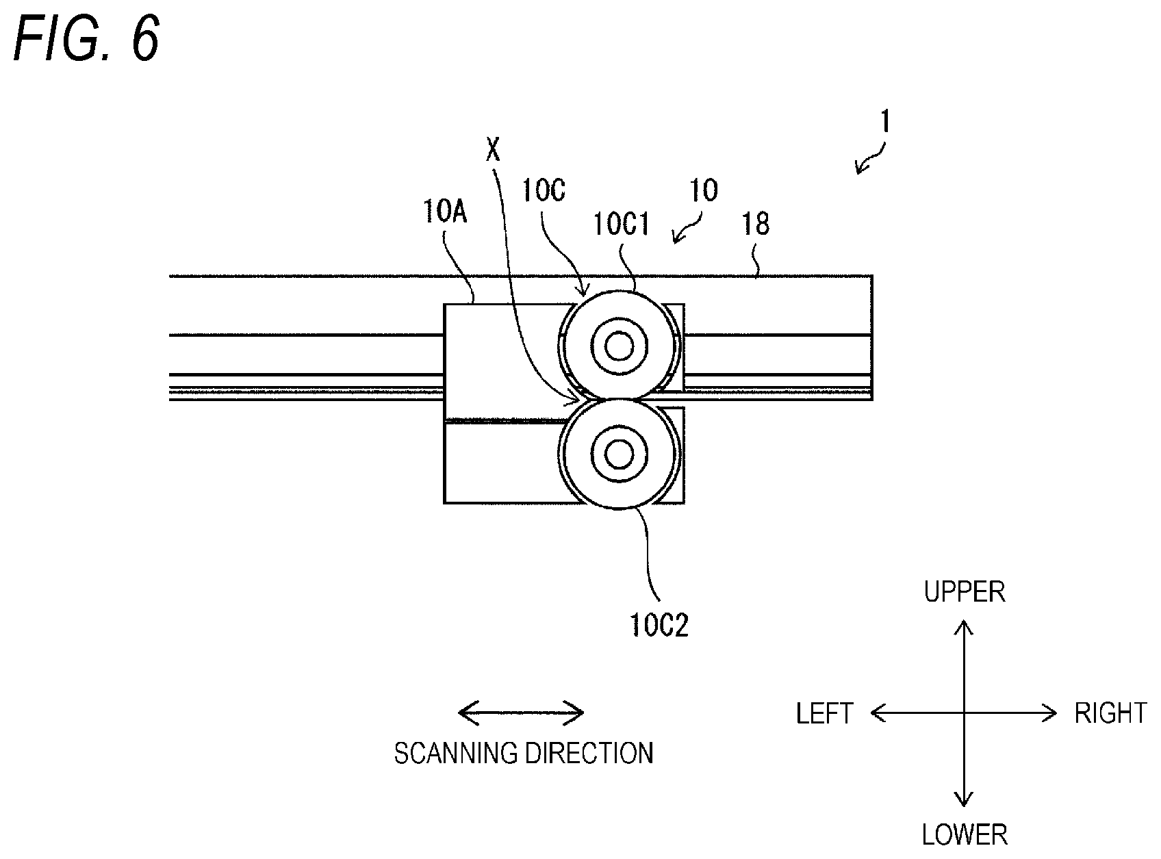 Patent US12325230 Figure 6 – Printing apparatus
