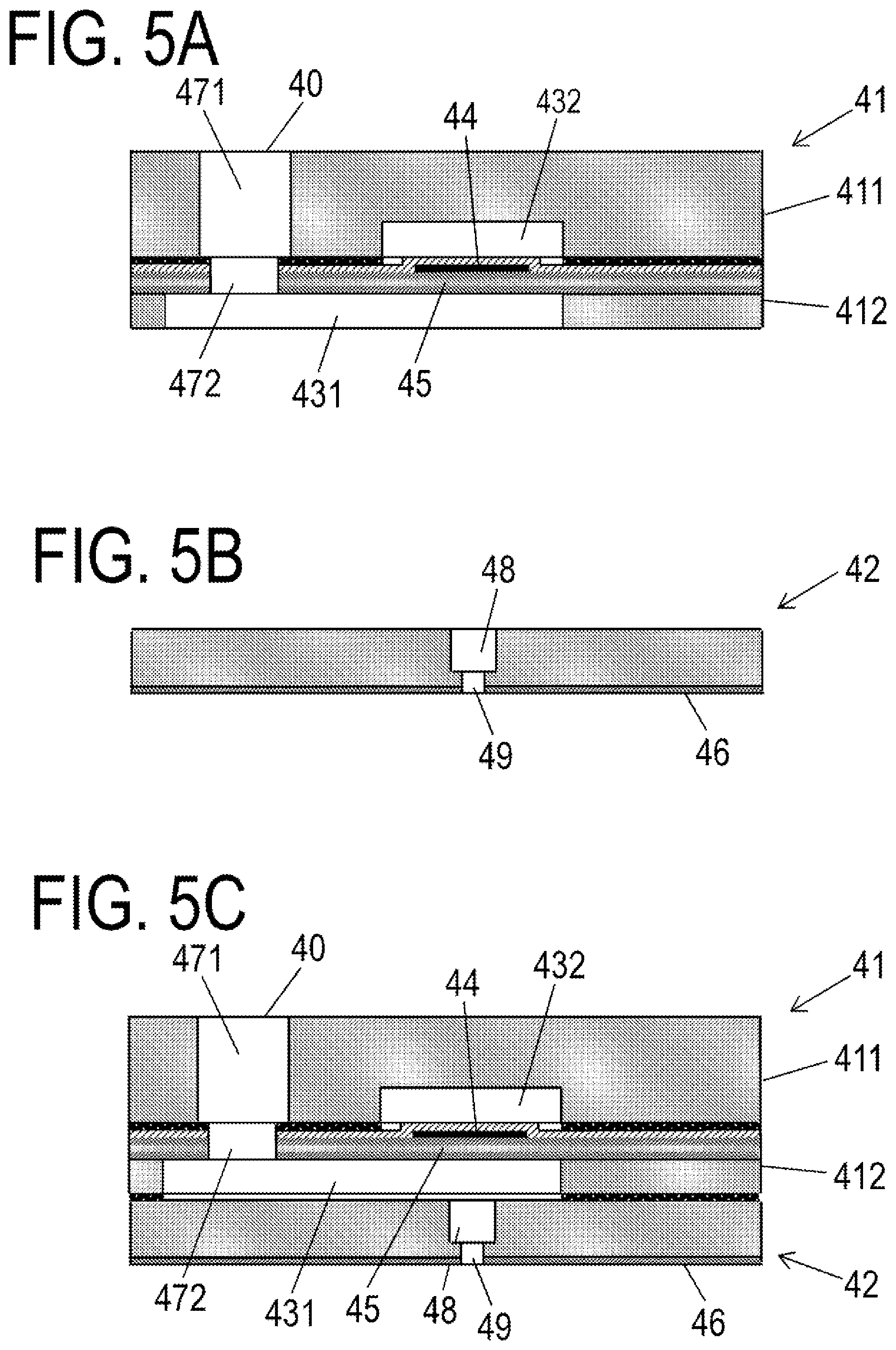 Patent US12325236 Figure 5 – Substrate for liquid ejection head and method for manufacturing substrate for liquid ejection head