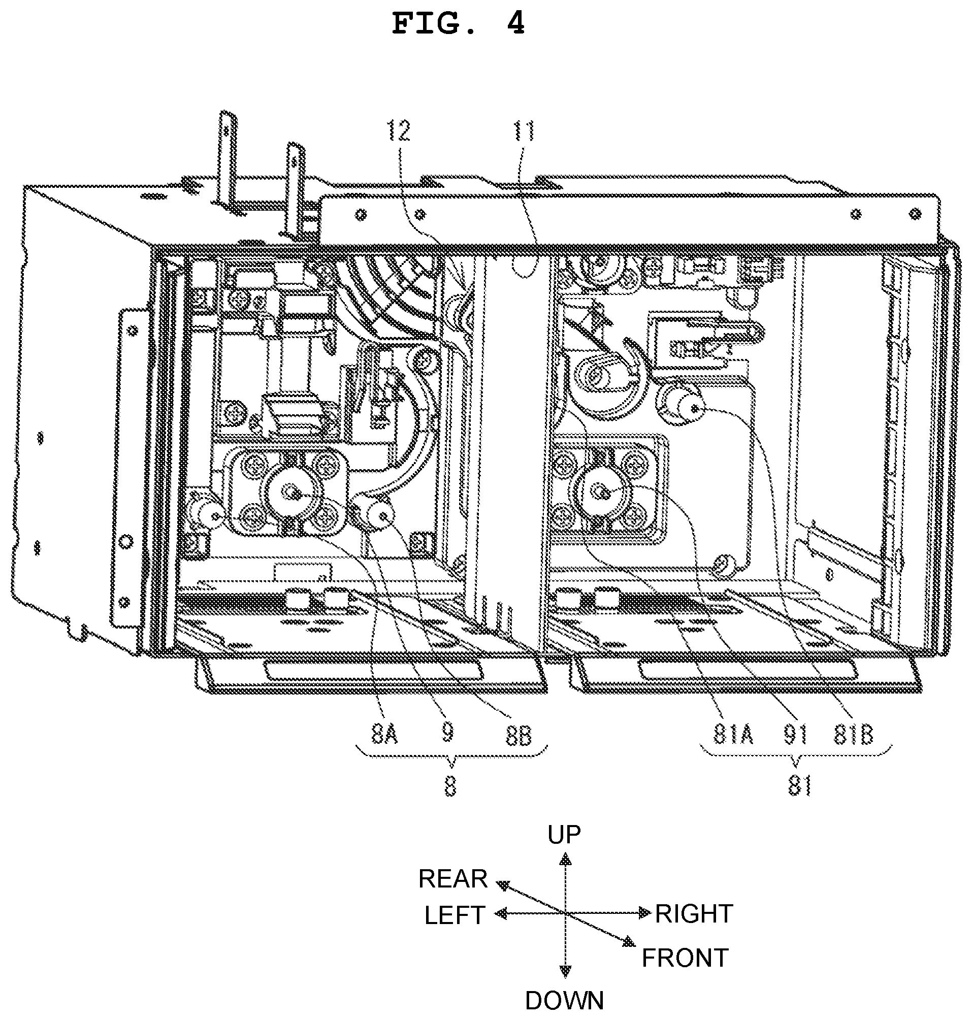 Patent US12325241 Figure 4 – Pouch, cartridge, and printer