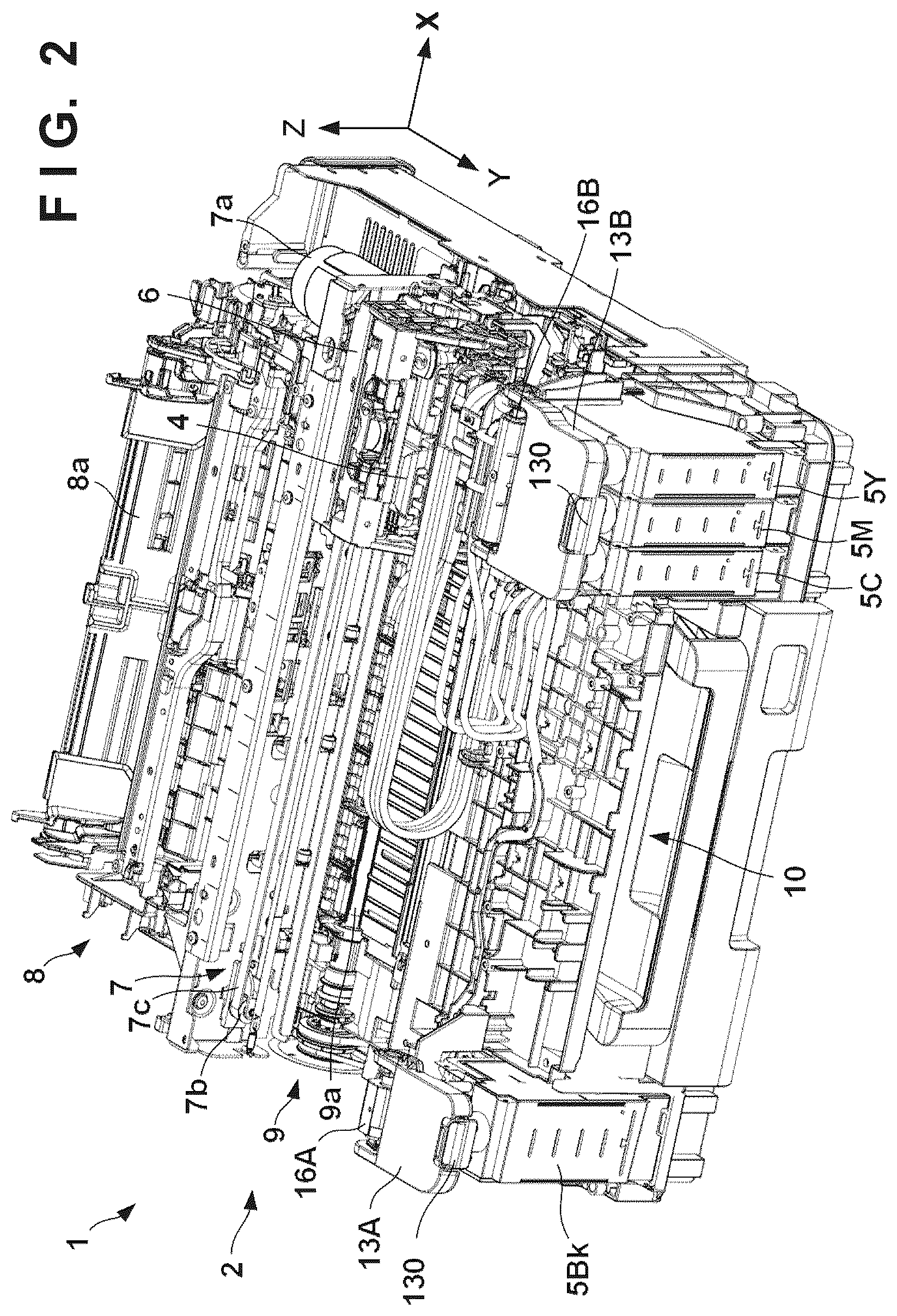 Patent US12325242 Figure 2 – Printing material applying apparatus