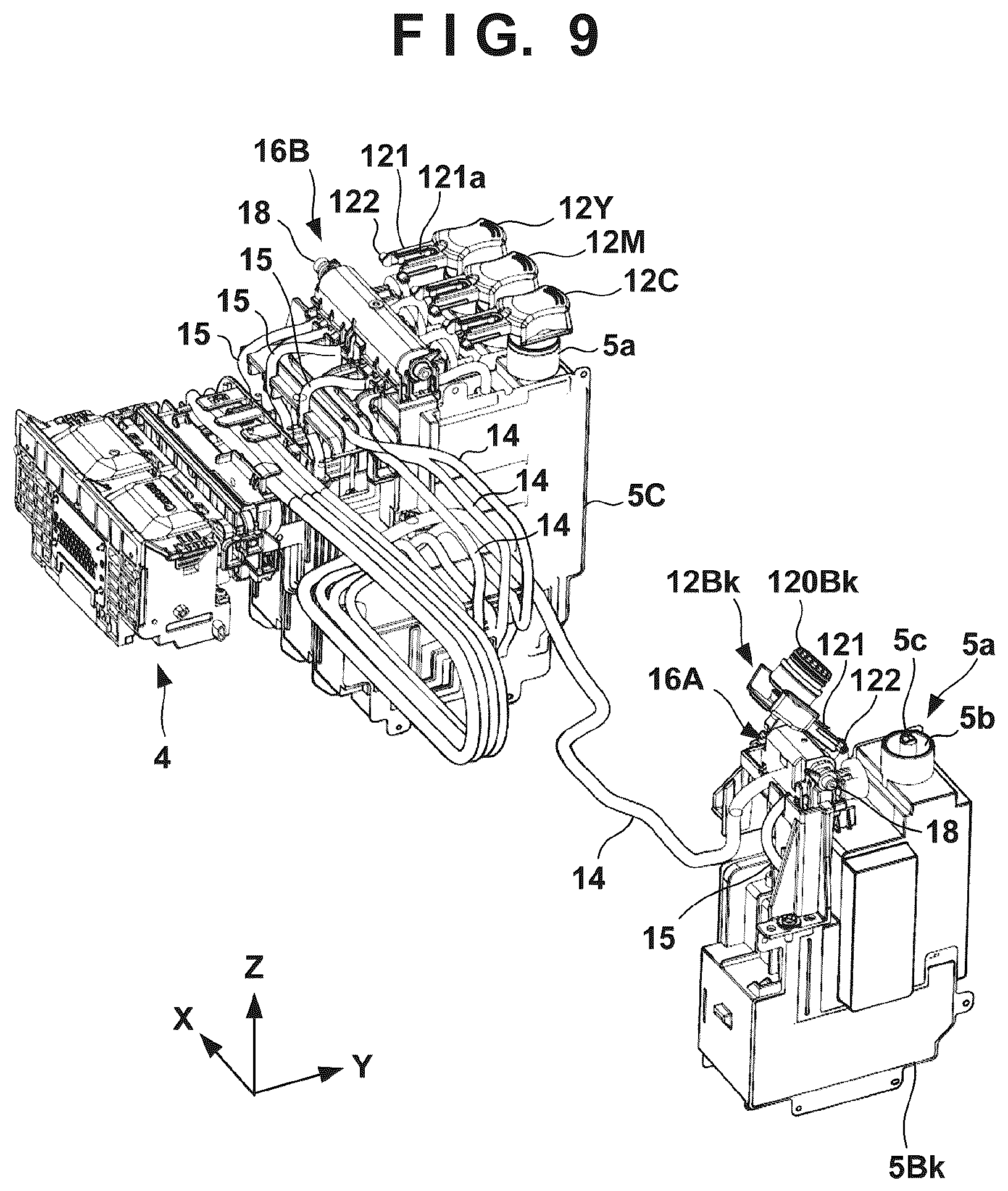 Patent US12325242 Figure 9 – Printing material applying apparatus