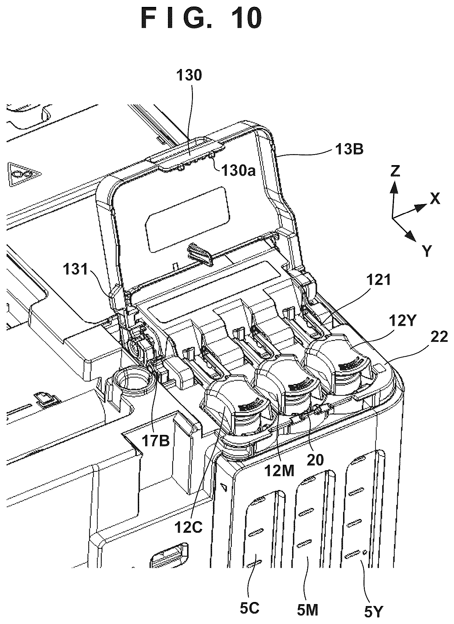 Patent US12325242 Figure 10 – Printing material applying apparatus
