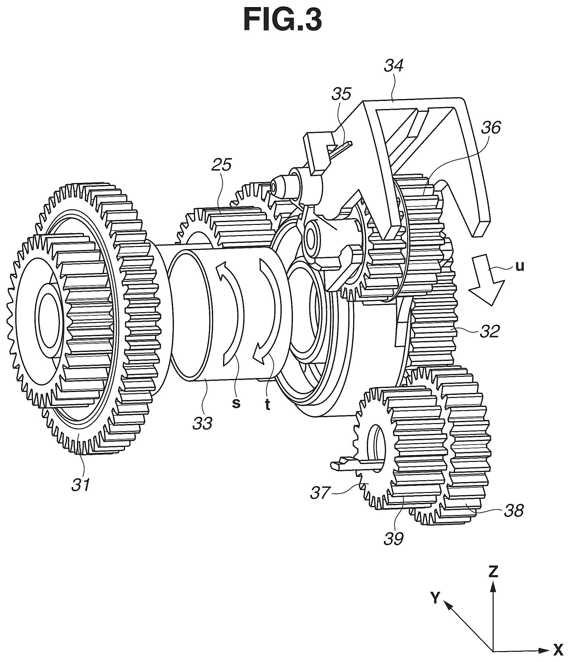Patent US12325244 Figure 3 – Ink jet recording apparatus