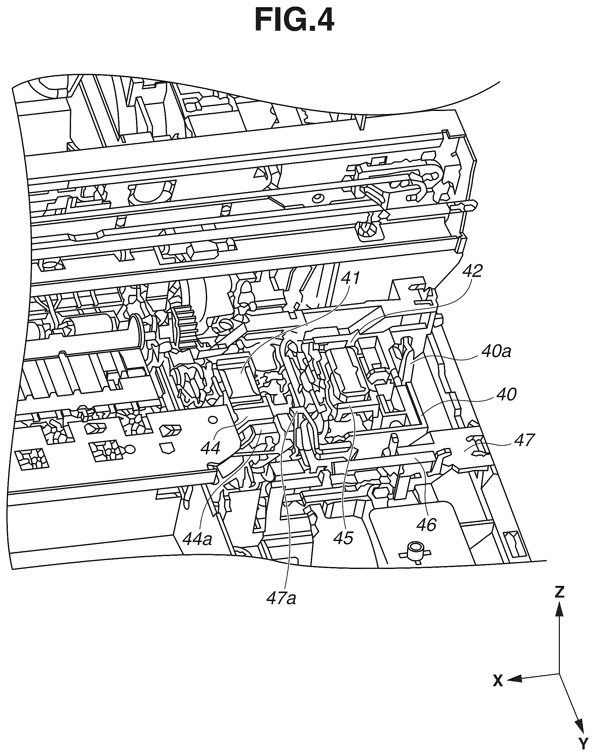 Patent US12325244 Figure 4 – Ink jet recording apparatus