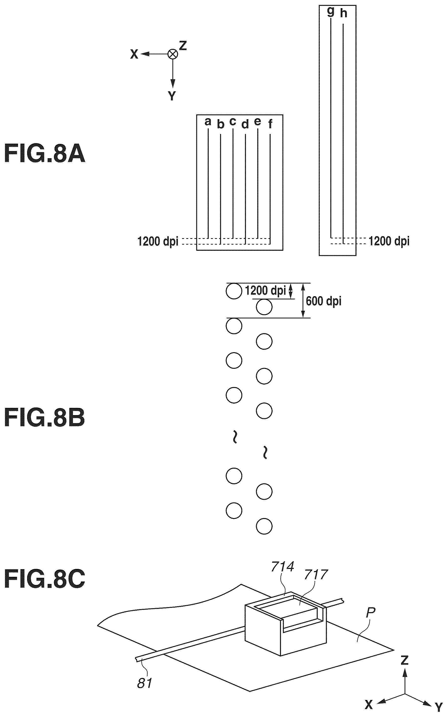 Patent US12325244 Figure 8 – Ink jet recording apparatus