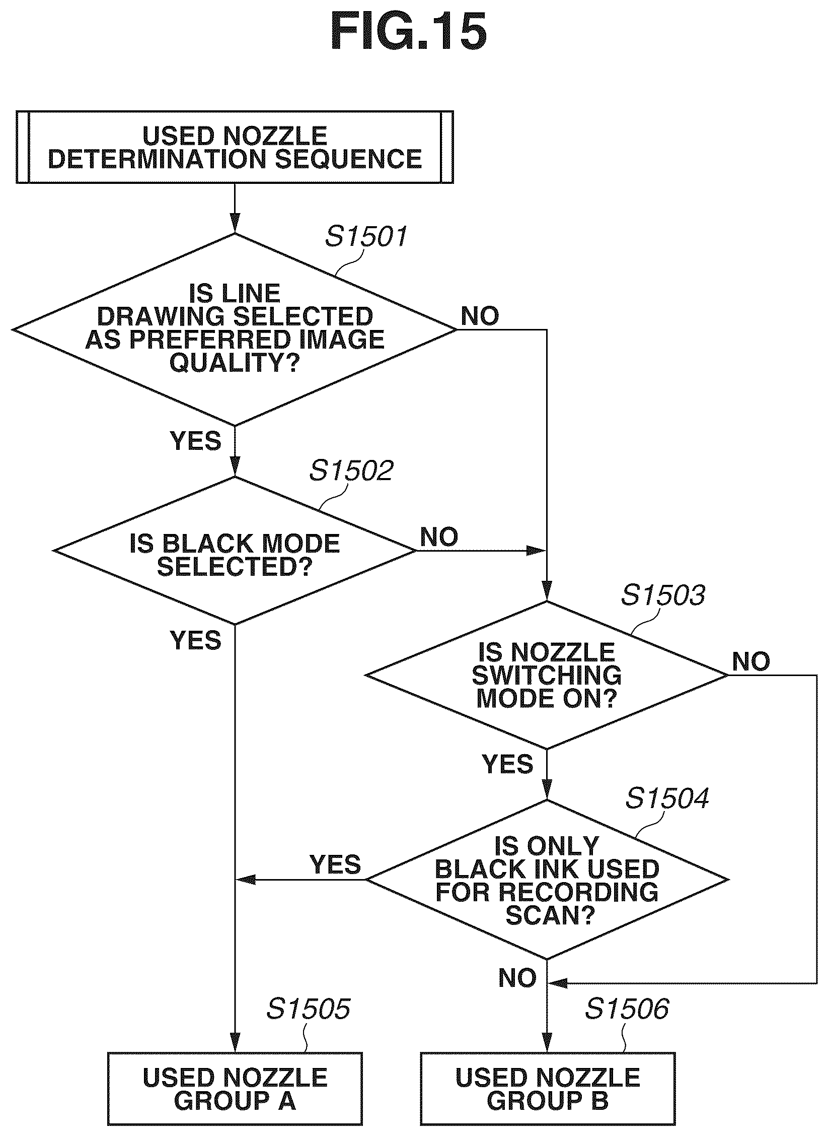 Patent US12325244 Figure 15 – Ink jet recording apparatus
