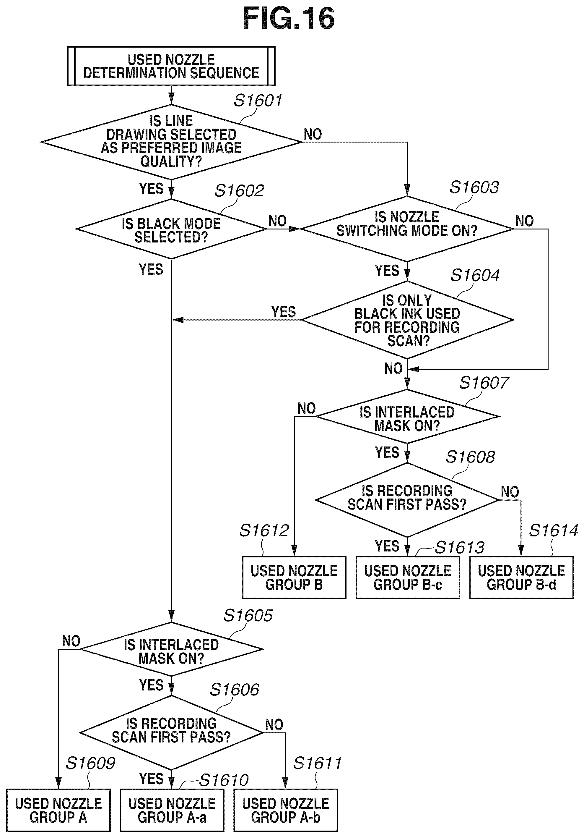 Patent US12325244 Figure 16 – Ink jet recording apparatus