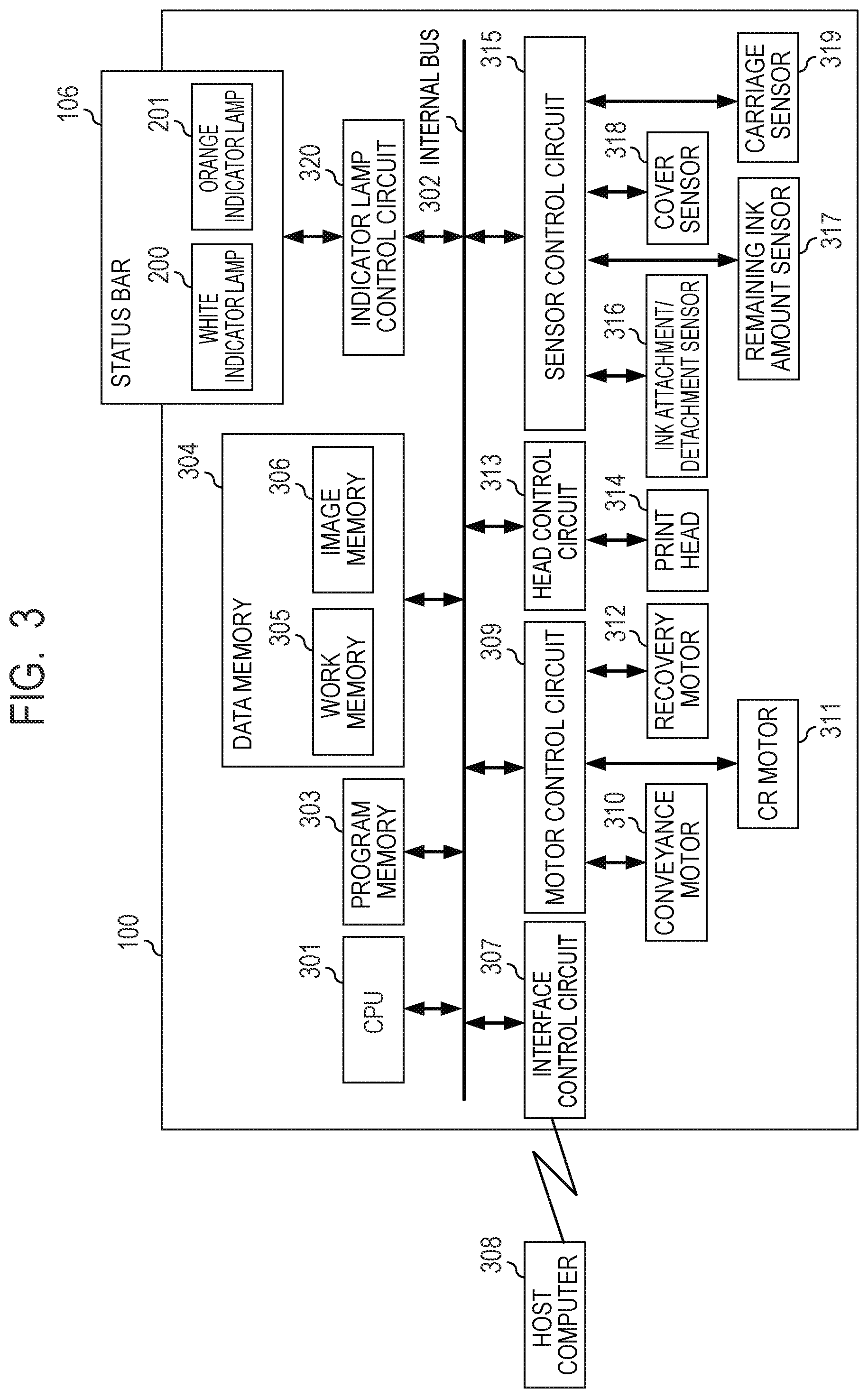 Patent US12325245 Figure 2 – Information processing apparatus and notification method