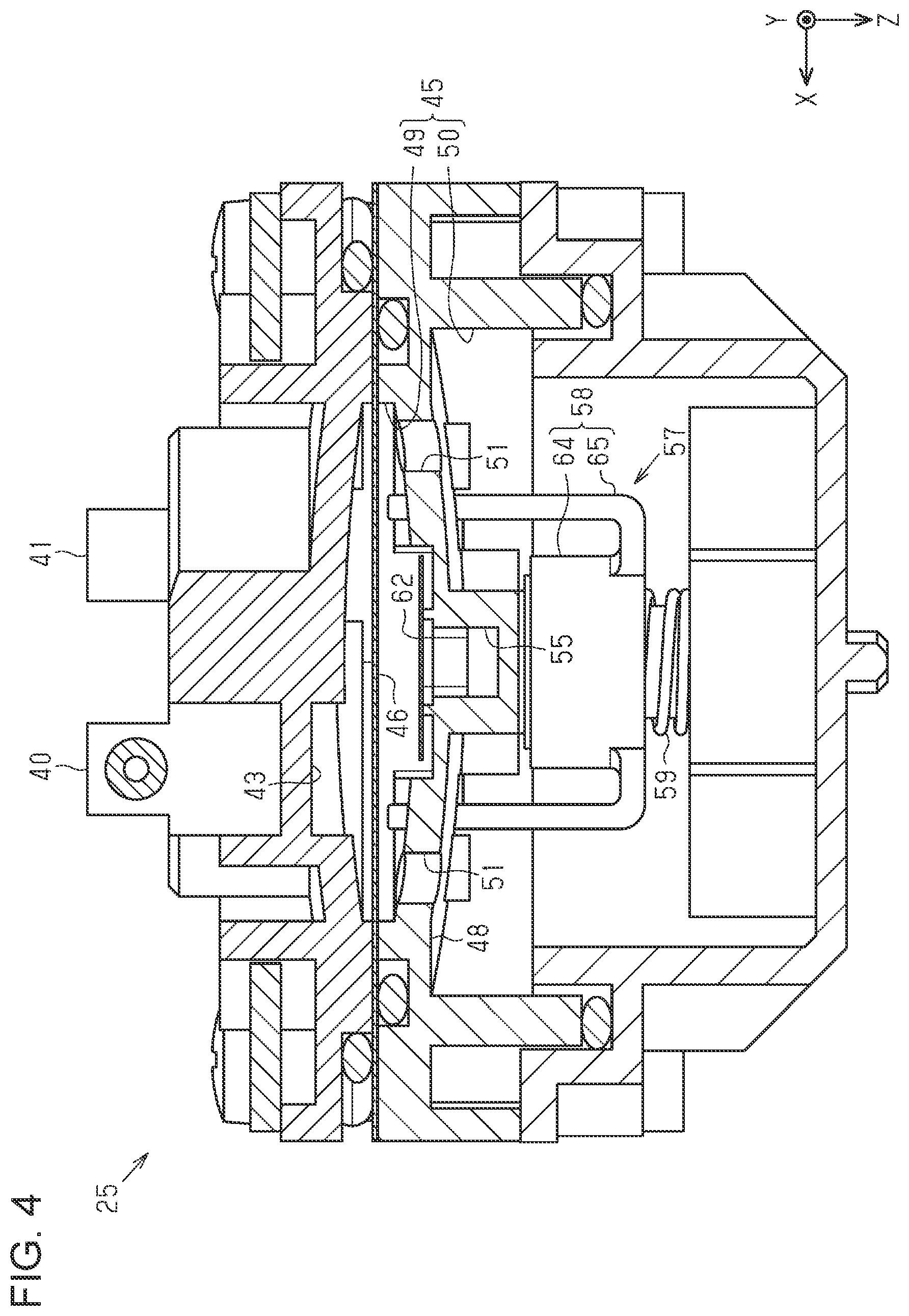 Patent US12325247 Figure 4 – Liquid reservoir, liquid ejecting apparatus, and method for controlling liquid ejecting apparatus
