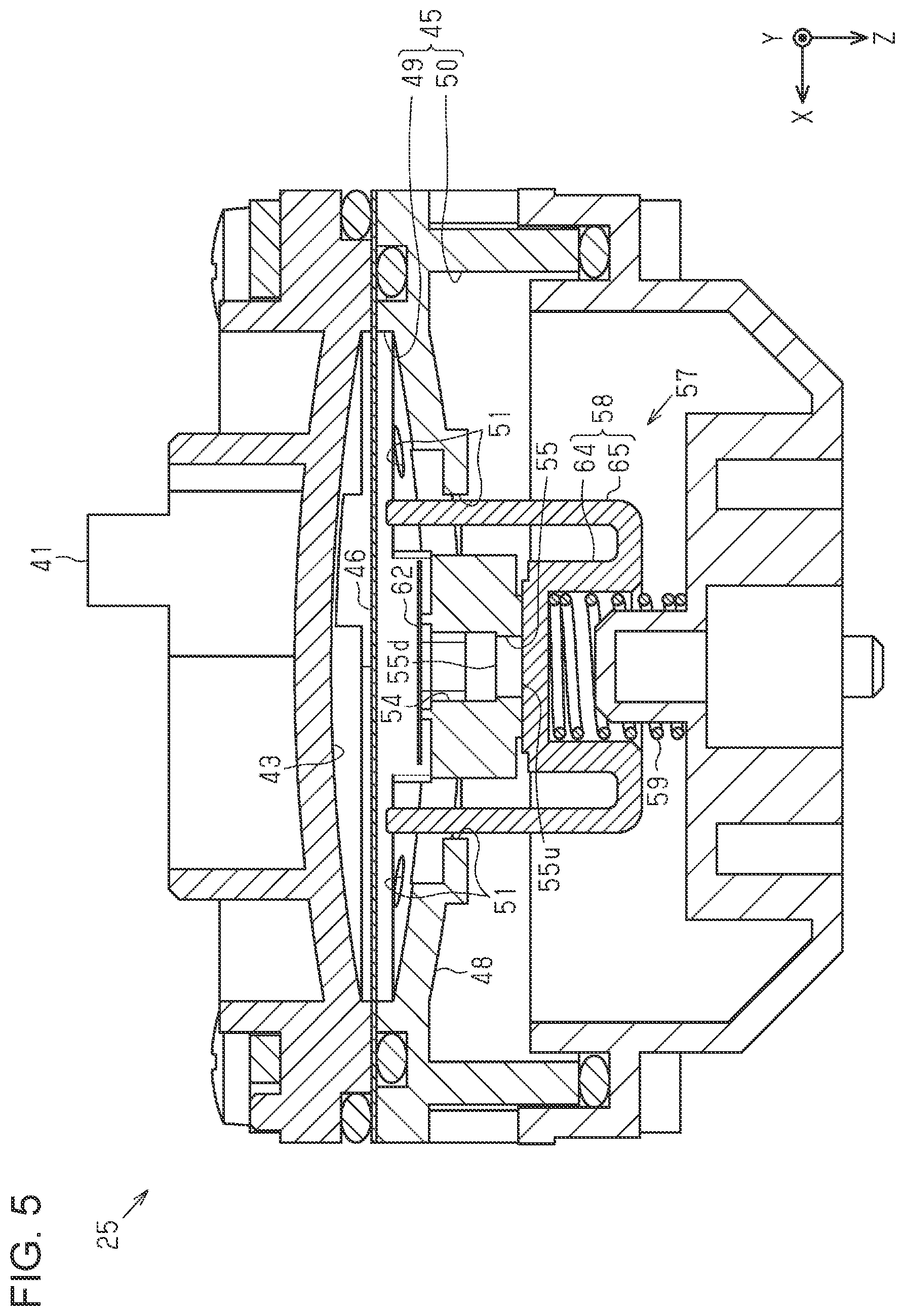 Patent US12325247 Figure 5 – Liquid reservoir, liquid ejecting apparatus, and method for controlling liquid ejecting apparatus